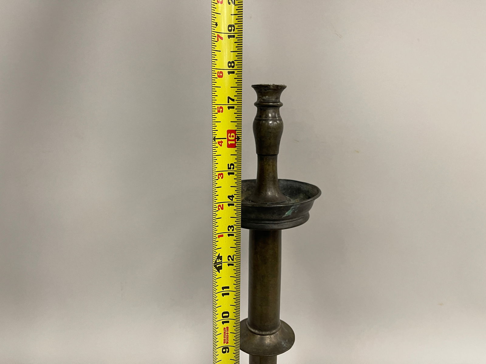 TALL BRONZE PRICKET - 3