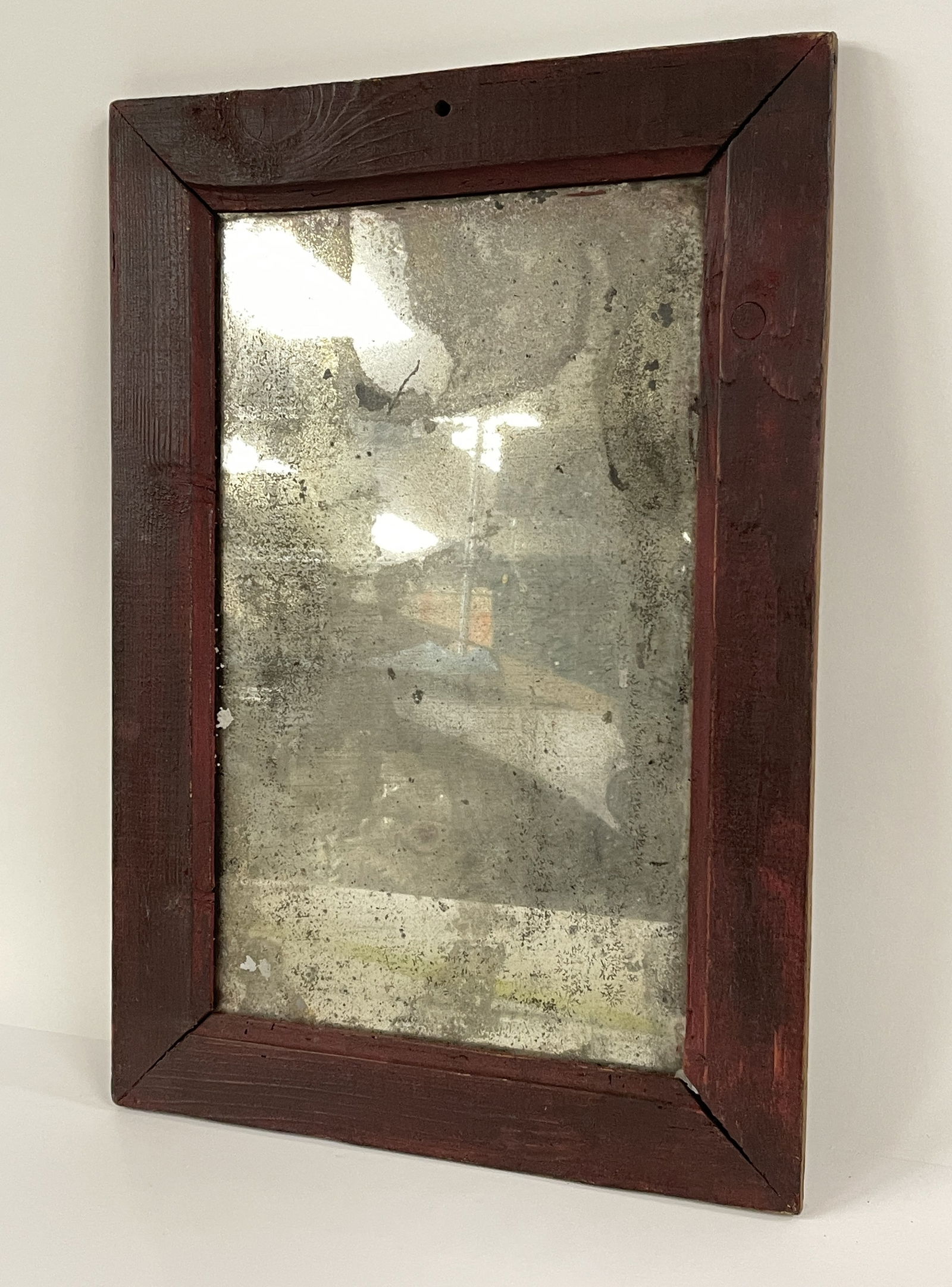 EARLY PAINTED MIRROR - 2