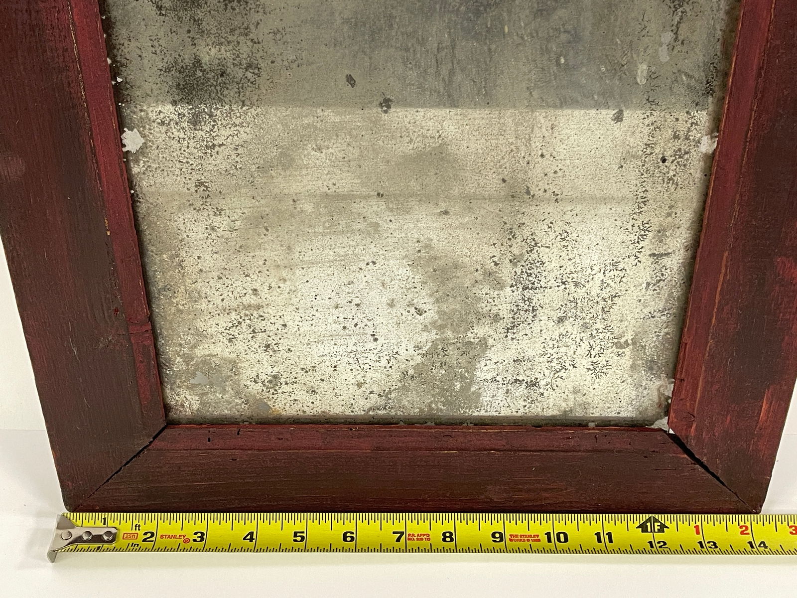 EARLY PAINTED MIRROR - 4