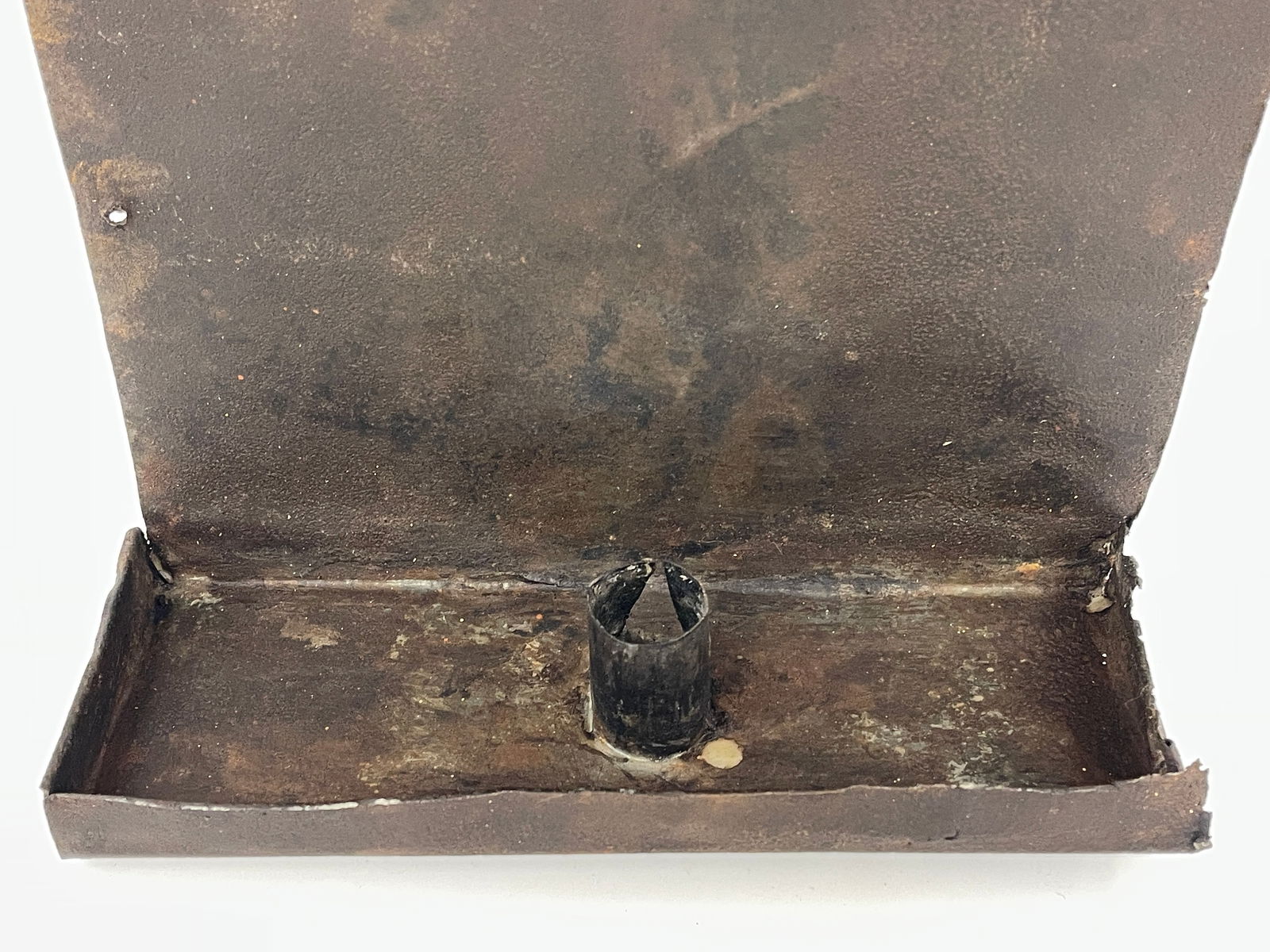 TOMBSTONE SHAPED SHEET TIN SCONCE - 5