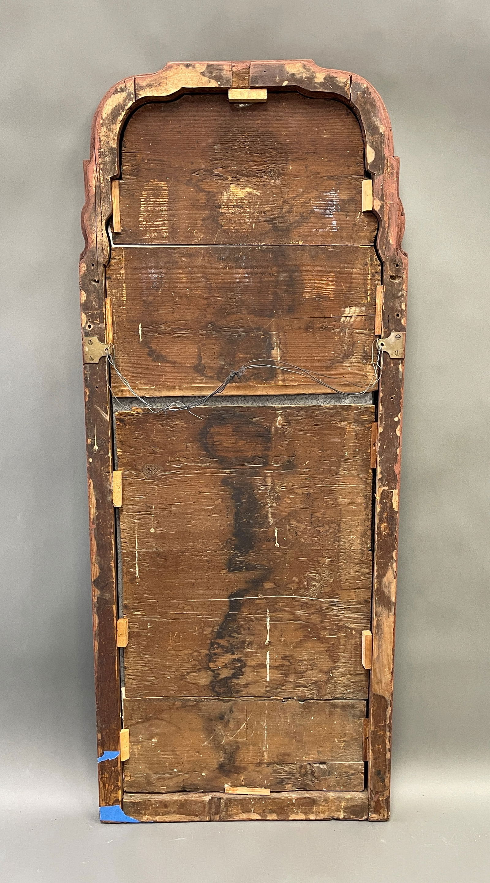 18TH C QUEEN ANNE MIRROR - 4