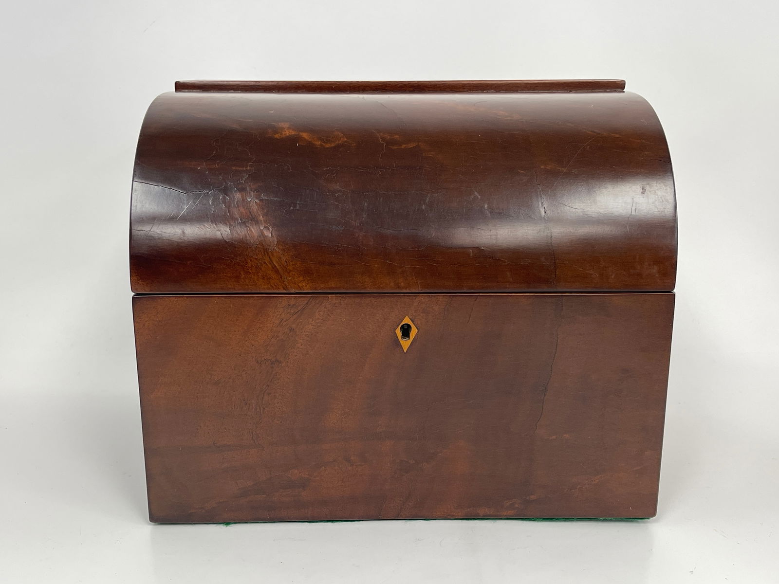 EARLY MAHOGANY CABINET WITH BOTTLES: EARLY MAHOGANY CABINET WITH BOTTLES