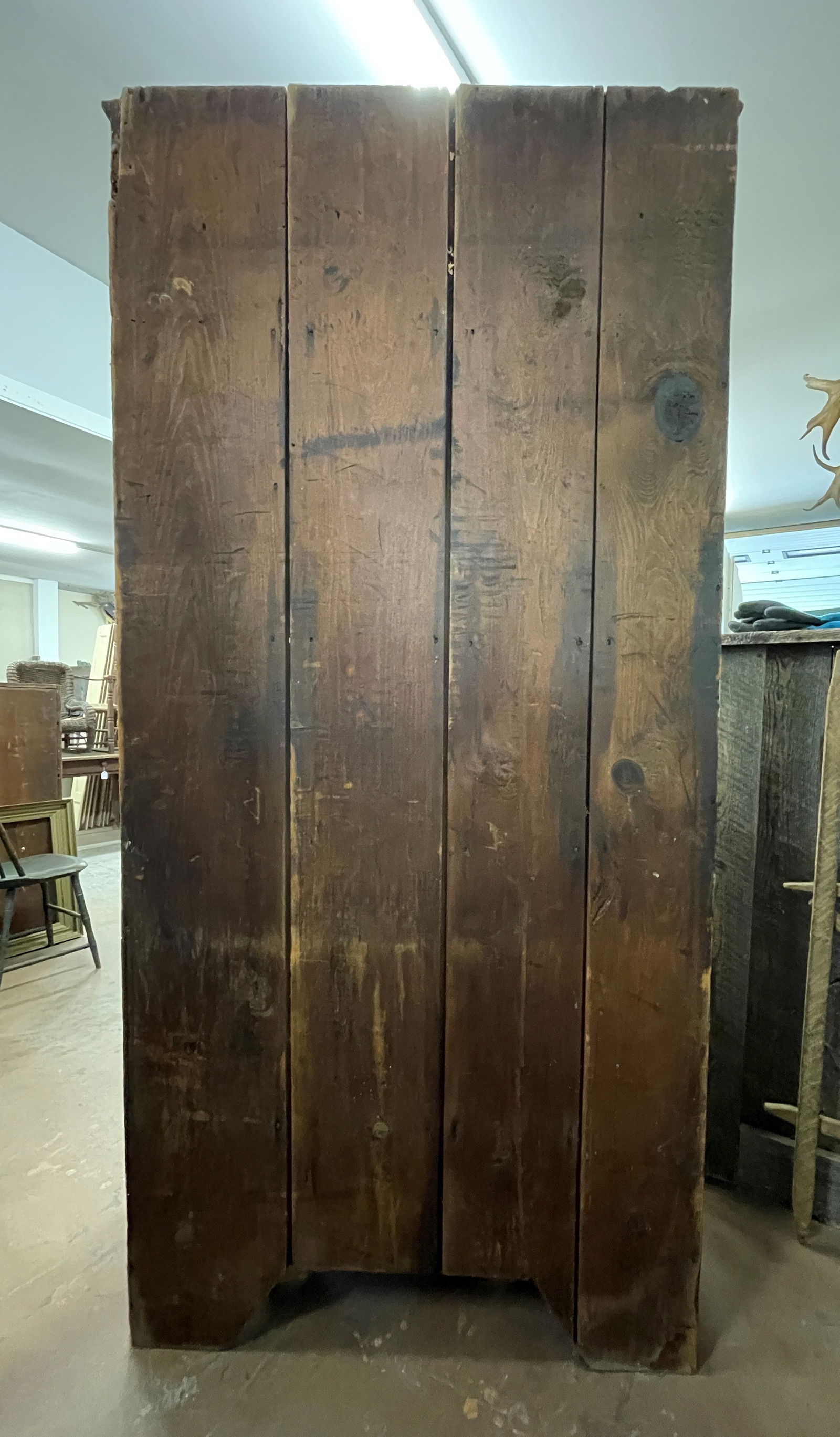 EARLY OPEN TOP STEPBACK CUPBOARD - 5