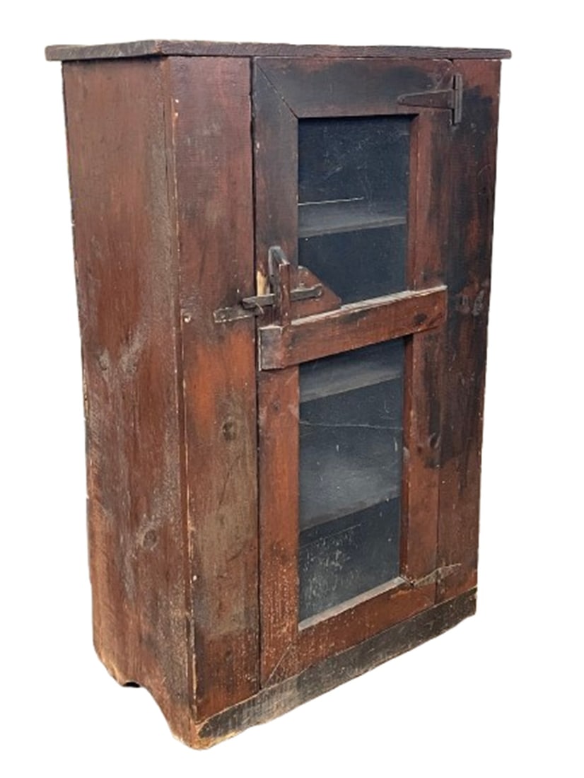 PRIMITIVE JELLY CUPBOARD / PIE SAFE - 2