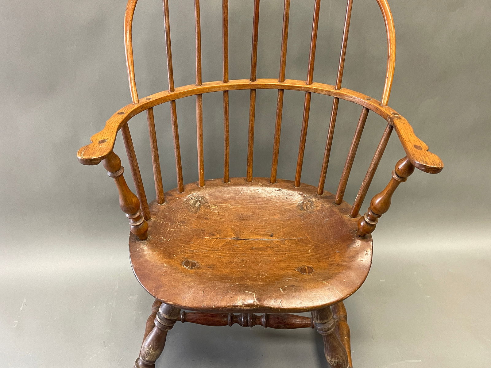 SACK BACK WINDSOR ARMCHAIR - 5