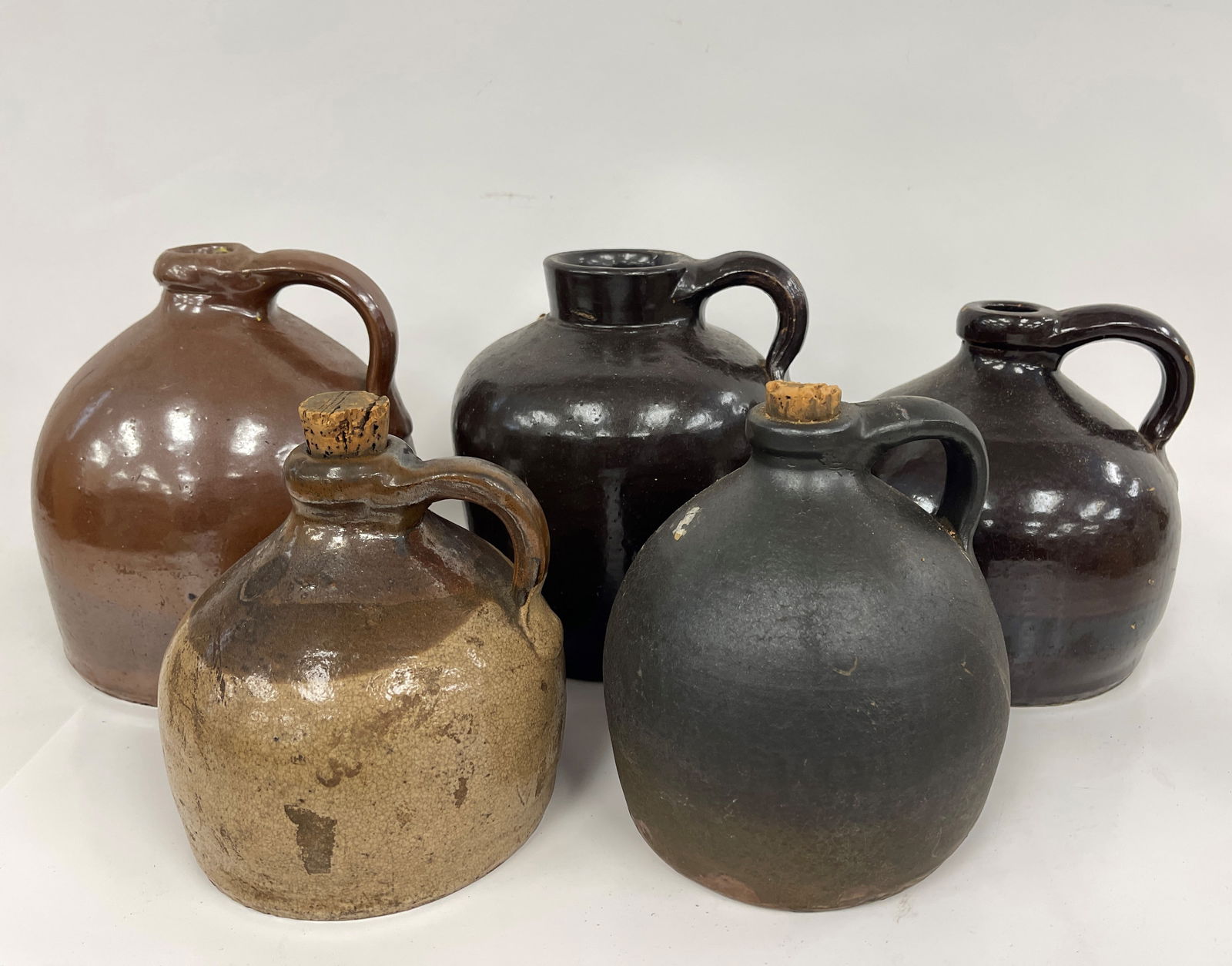FIVE MISC. STONEWARE ITEMS - 2