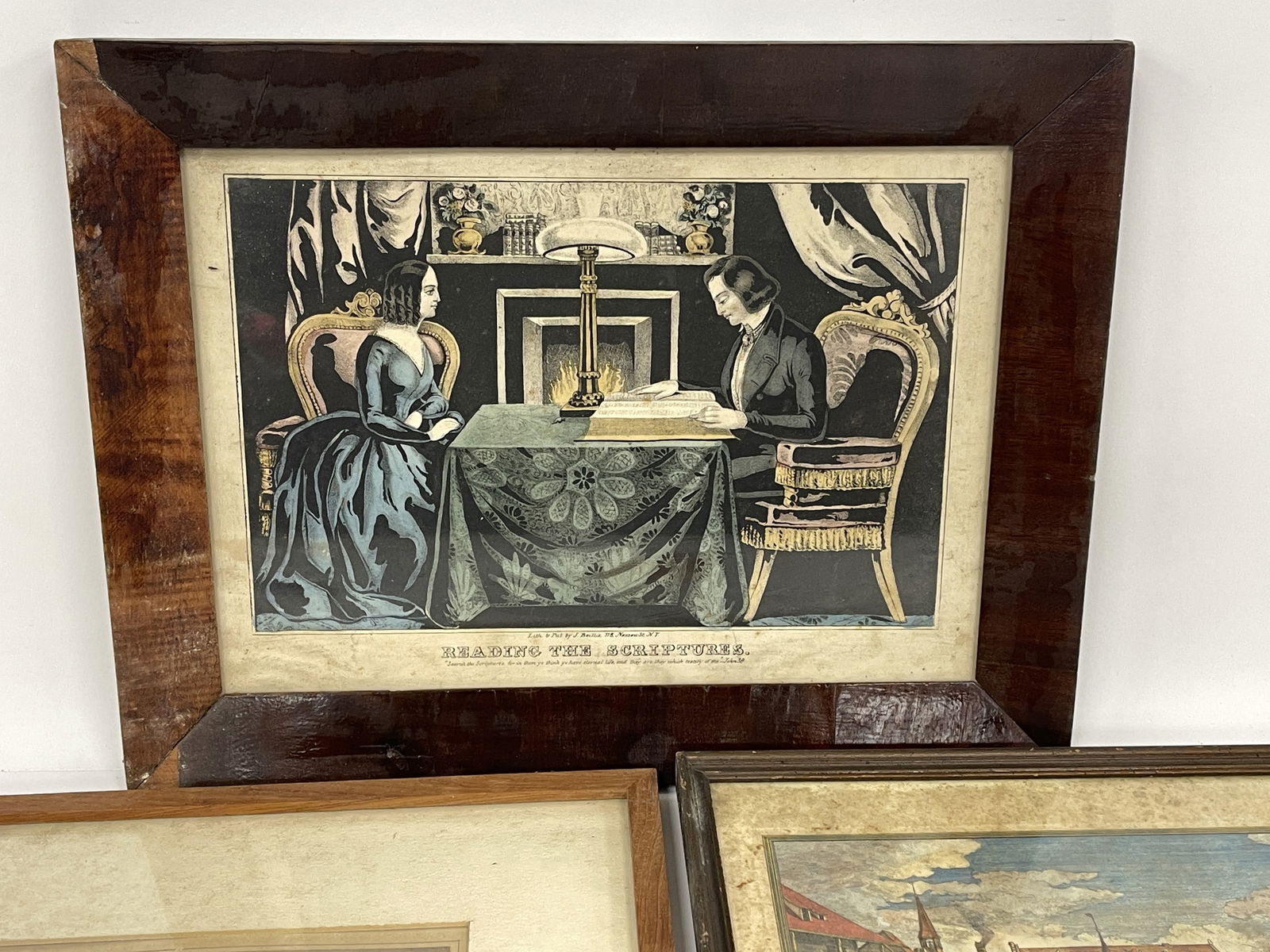 THREE FRAMED ITEMS - 2