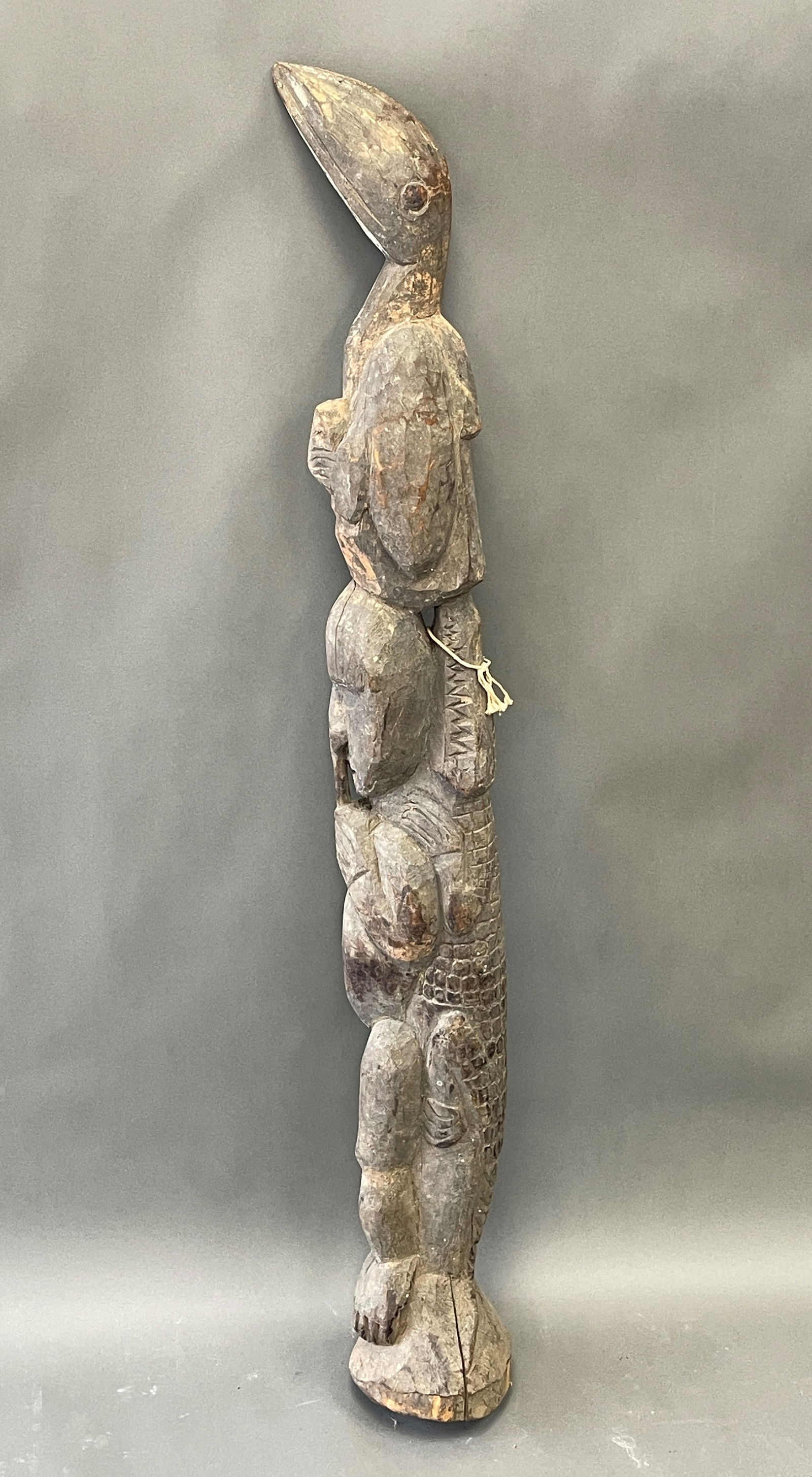 PAPUA NEW GUINEA TRIBAL ART 38": PAPUA NEW GUINEA TRIBAL ART 38"