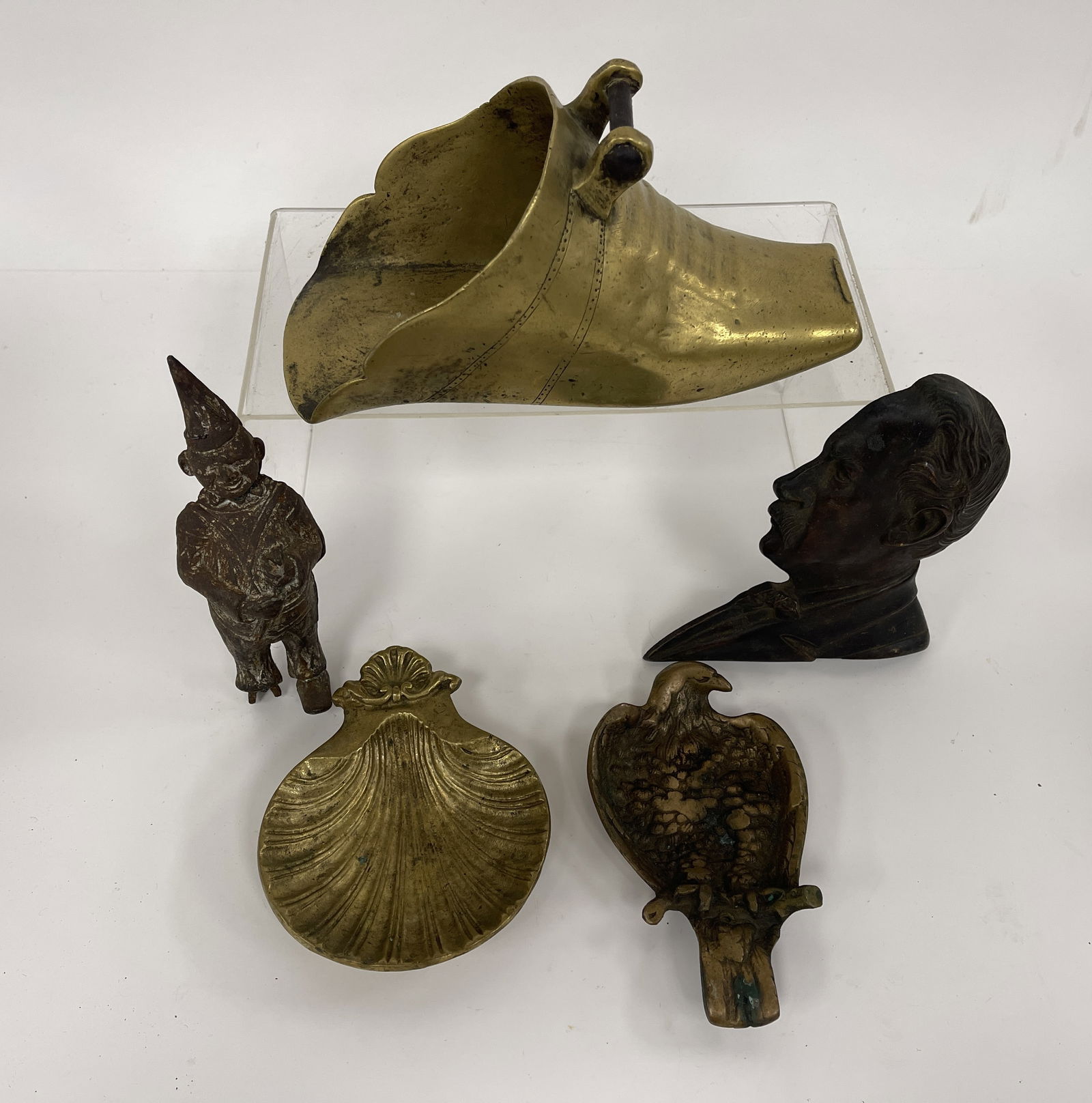 MISC IRON , BRASS ITEMS , JESTER AS IS - 2