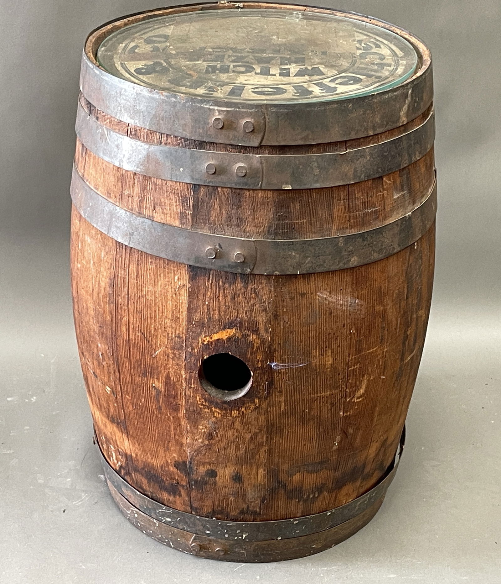 WITCH HAZEL ADVERTISING BARRELL - 3