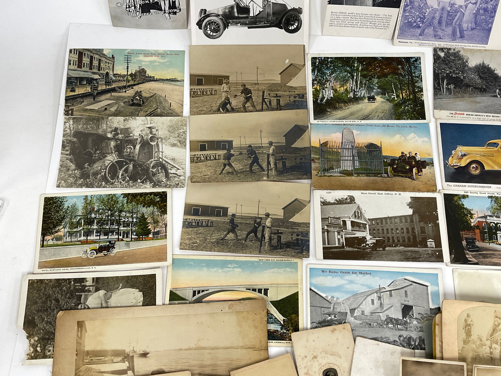 MISC POST CARDS , CABINET CARDS , ETC - 2