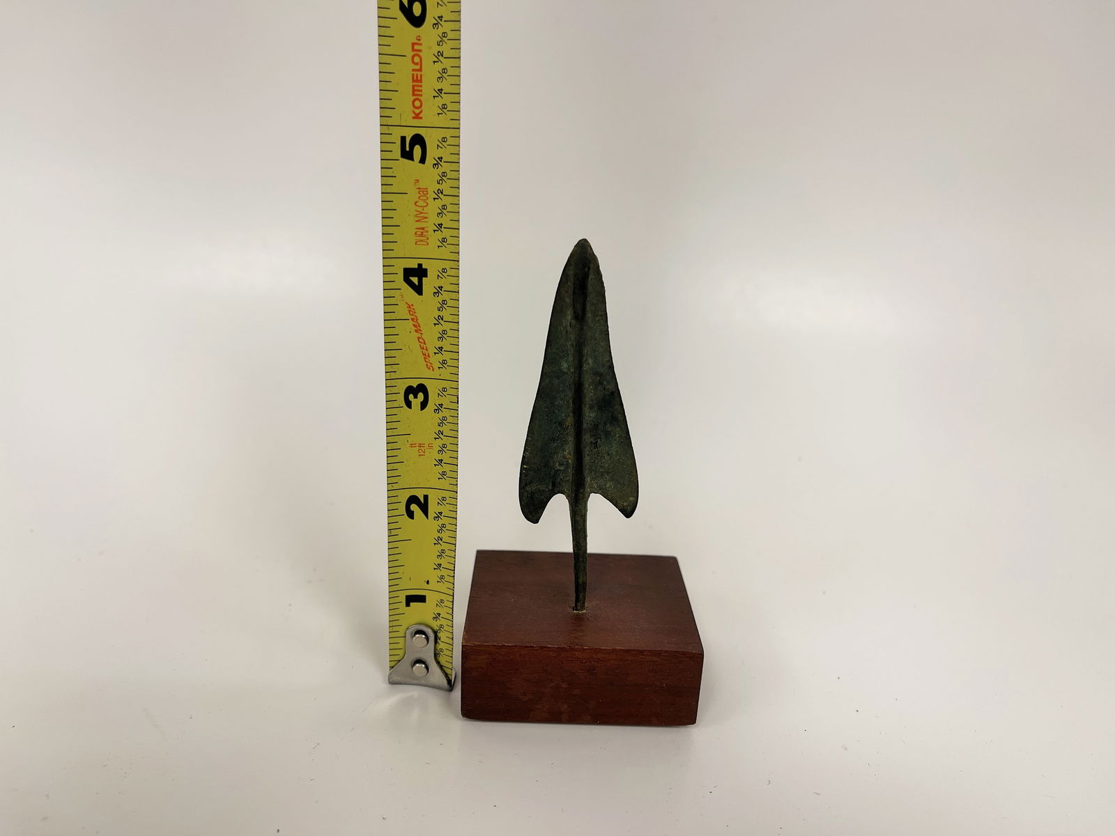 100 BC BRONZE ARROWHEAD - 3