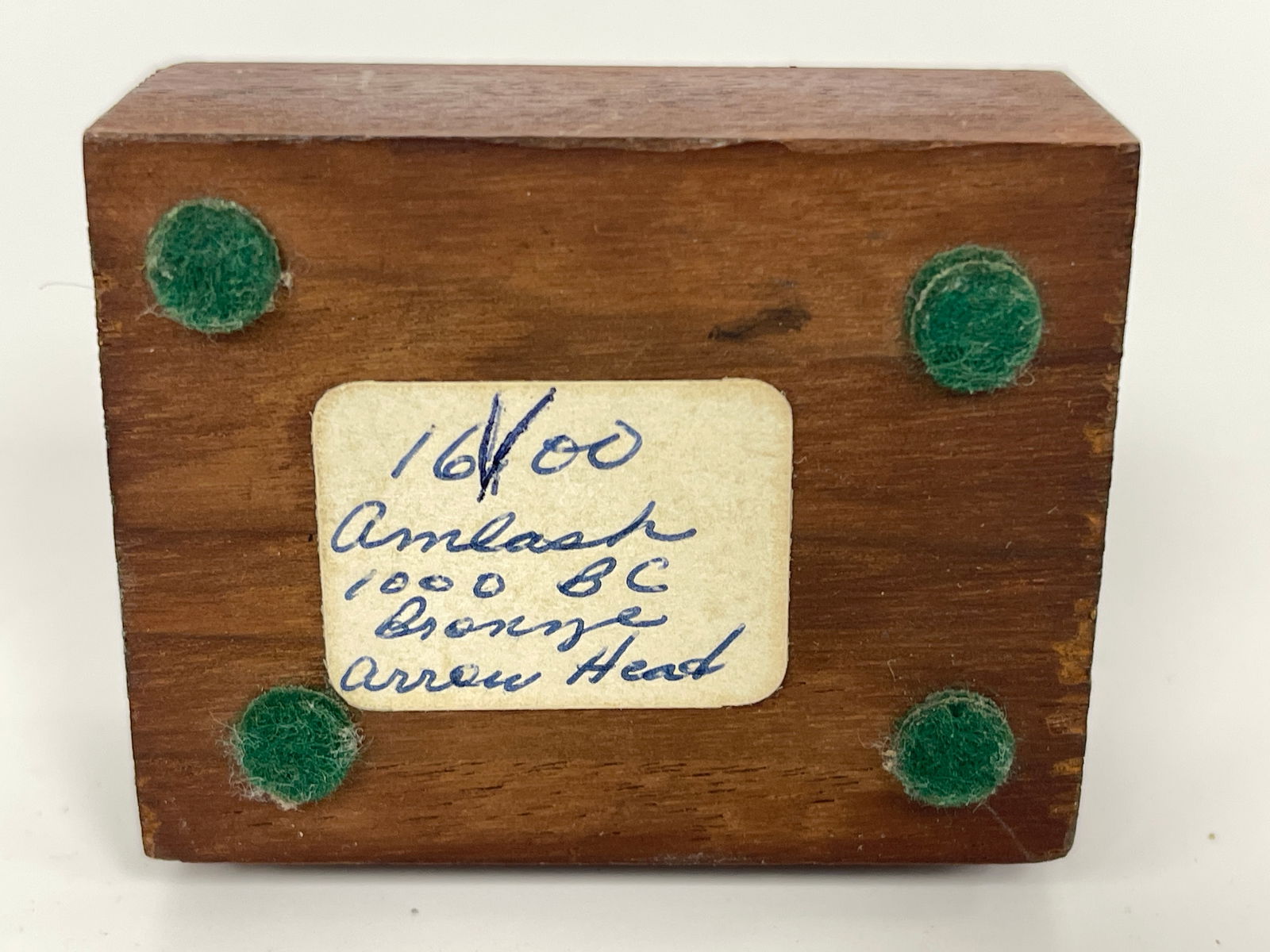 100 BC BRONZE ARROWHEAD - 4