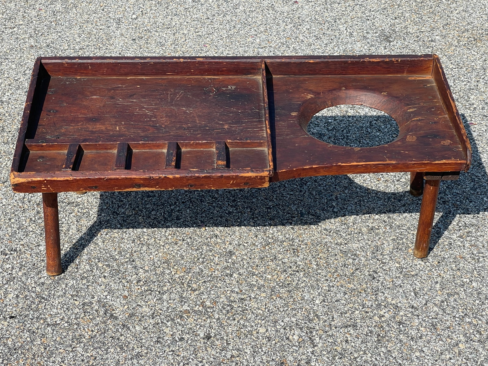 19TH C CHILD’S COBBLER’S BENCH (1 of 4)