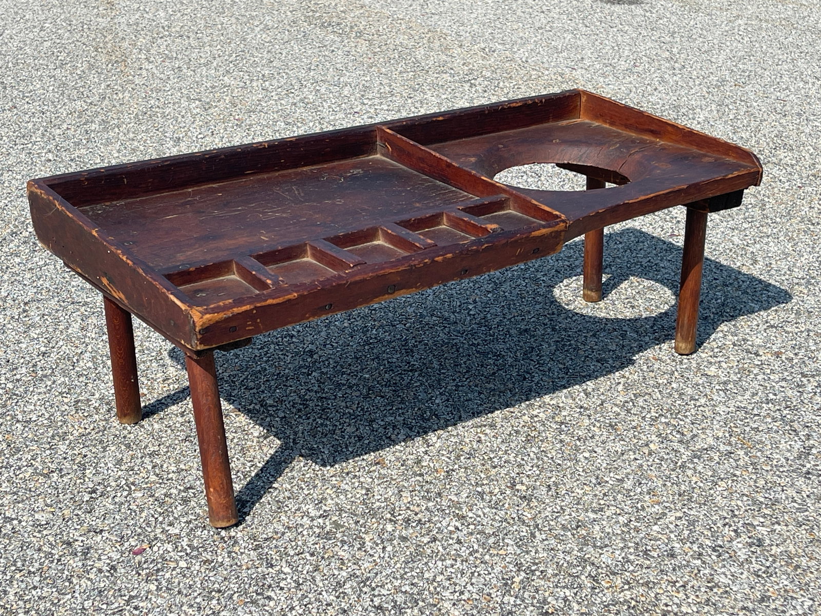 19TH C CHILD’S COBBLER’S BENCH - 3