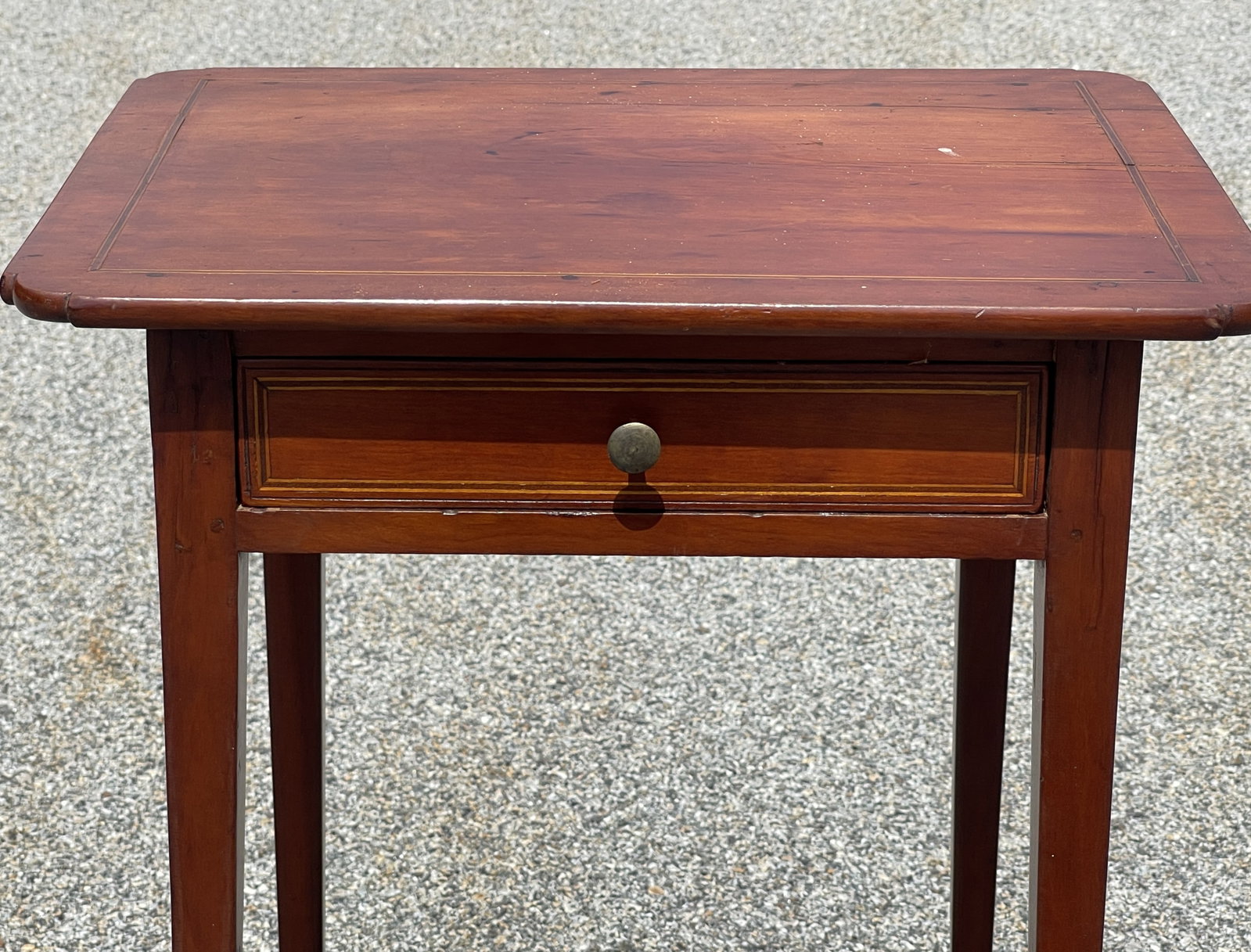 ONE DRAWER HEPPLEWHITE STAND - 2