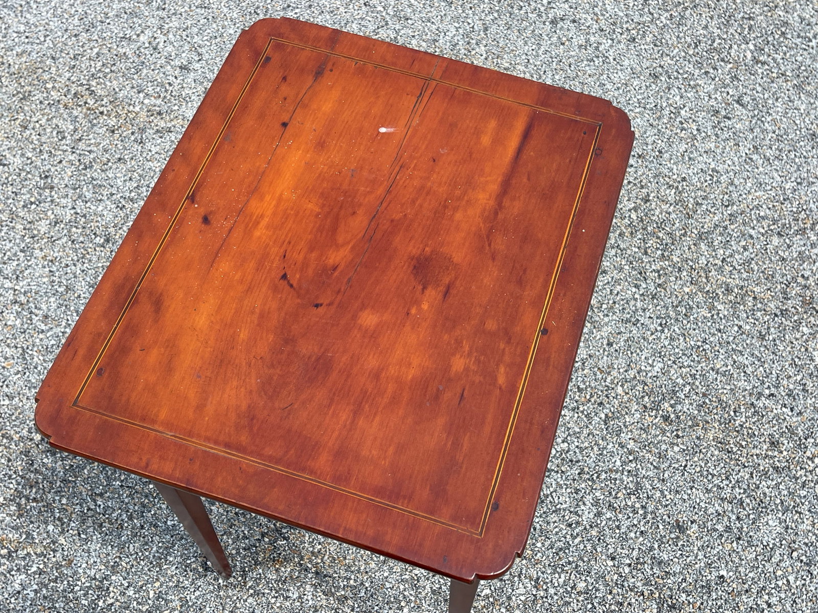 ONE DRAWER HEPPLEWHITE STAND - 4
