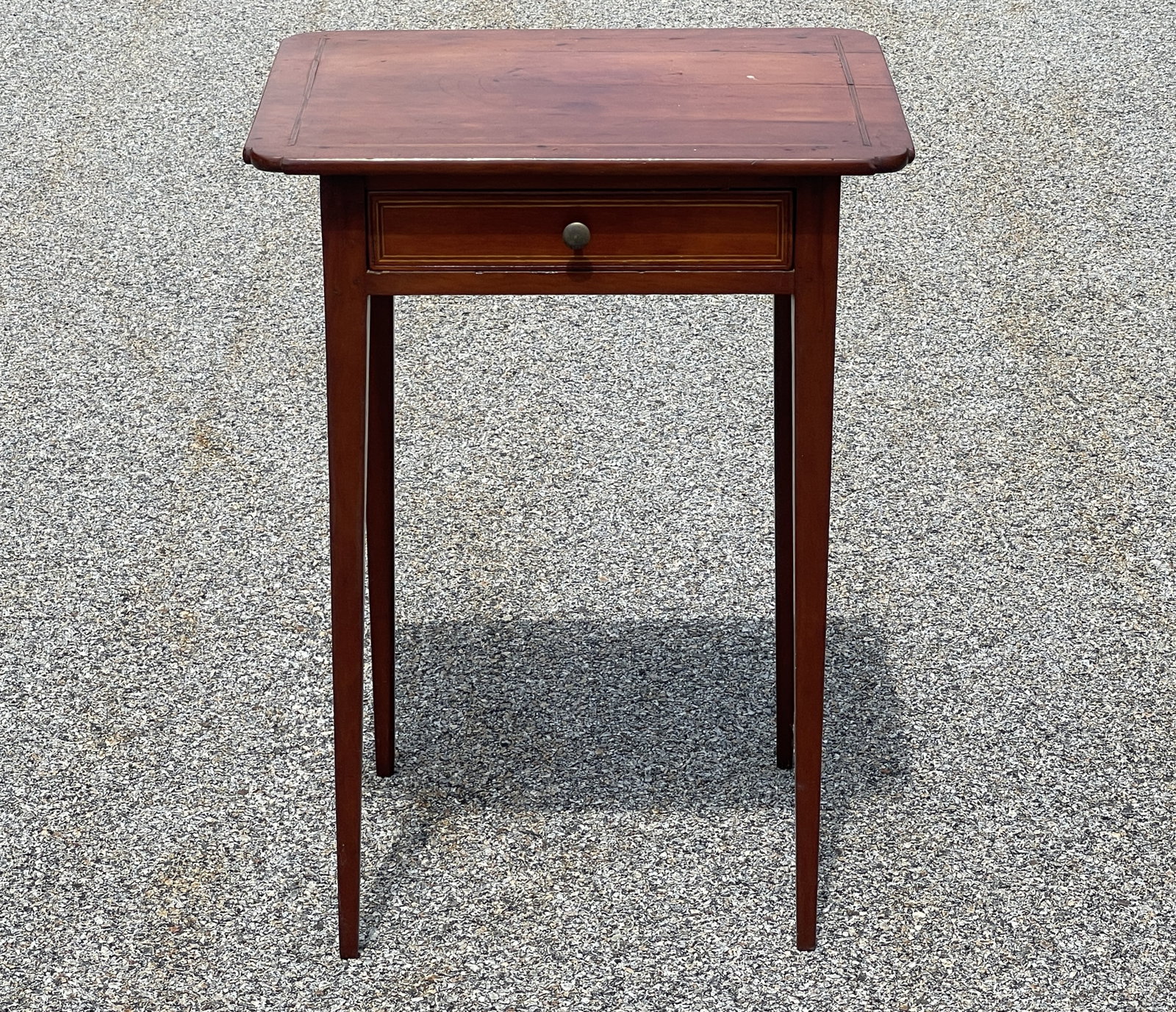 ONE DRAWER HEPPLEWHITE STAND - 5