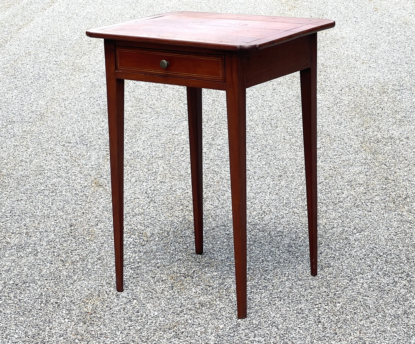 ONE DRAWER HEPPLEWHITE STAND - 7