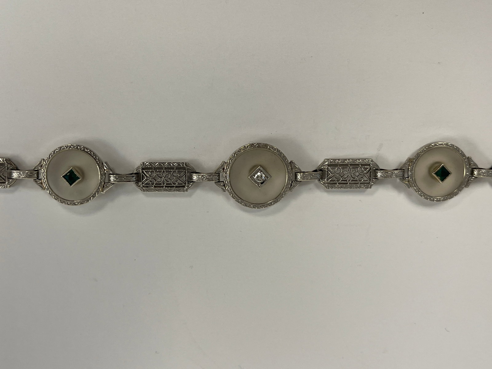 UNMARKED SILVER BRACELET - 3