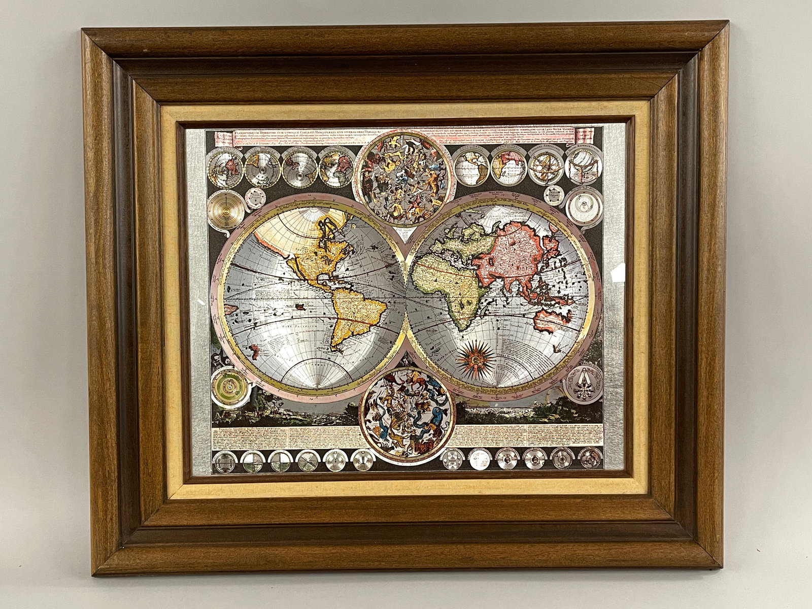 REPLICA WORLD TERRESTRIAL MAP (1 of 3)