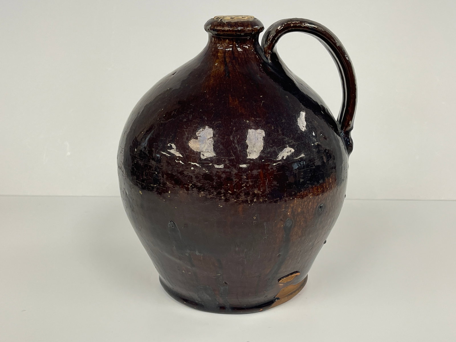 AMERICAN REDWARE JUG - 3