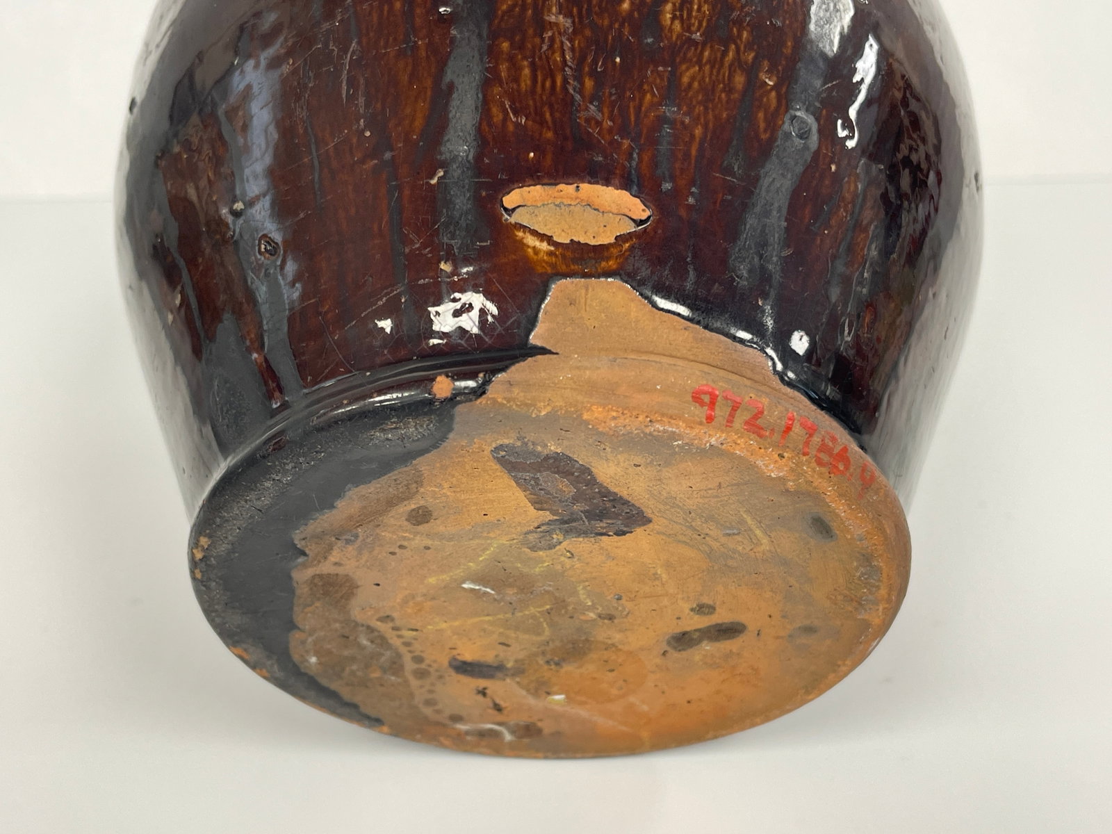 AMERICAN REDWARE JUG - 4