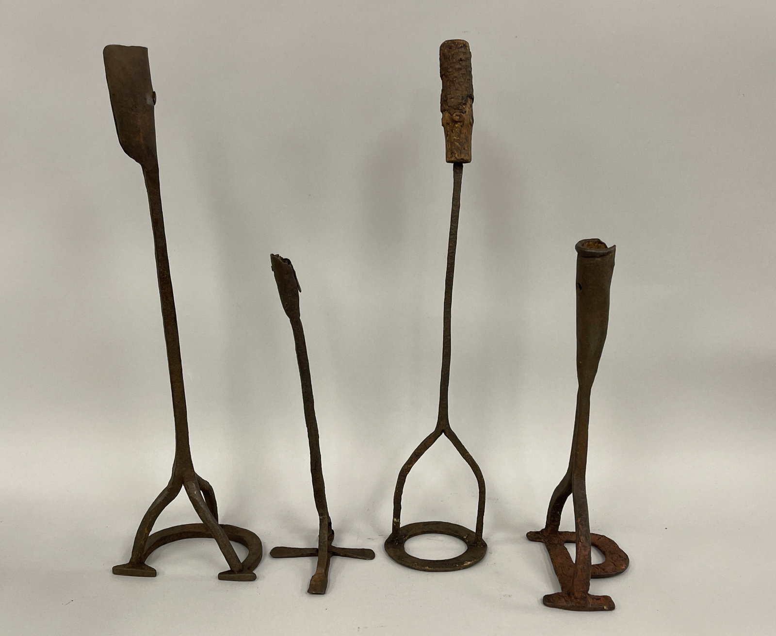 GROUP OF 4 HAND FORGED BRANDING IRONS (1 of 4)
