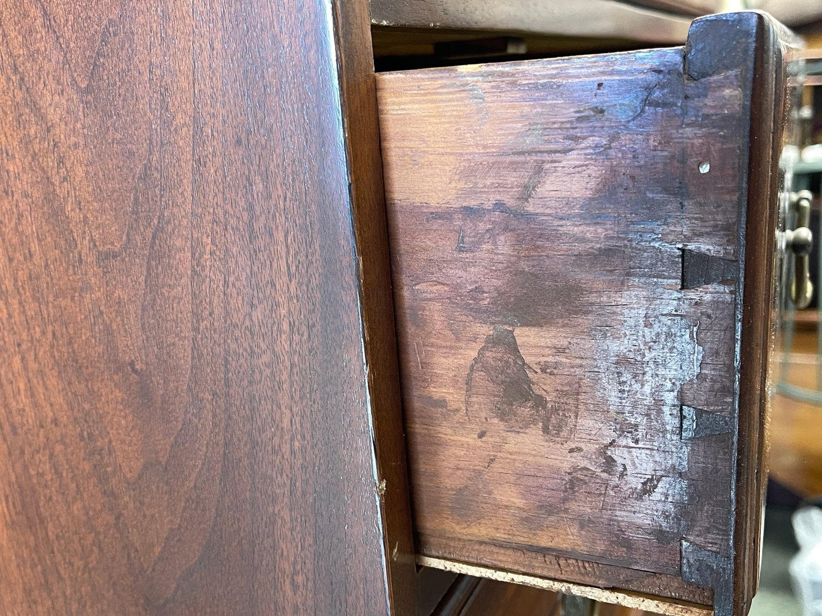 QUEEN ANNE HIGHBOY WALNUT - 6