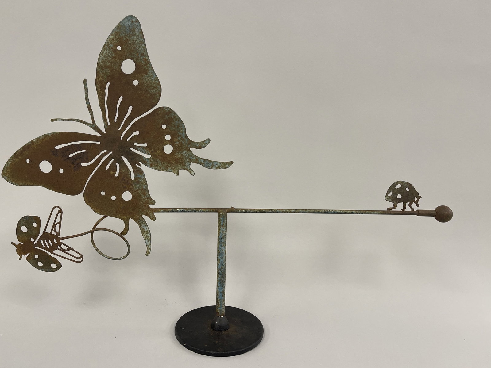 BUTTERFLIES WEATHERVANE EARLY 20TH C (1 of 5)