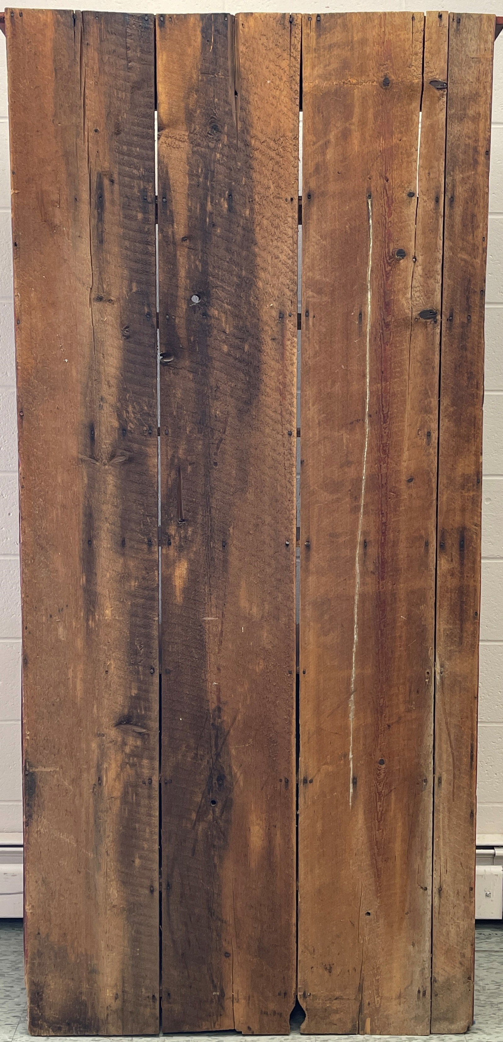 RED STEPBACK CUPBOARD - 8