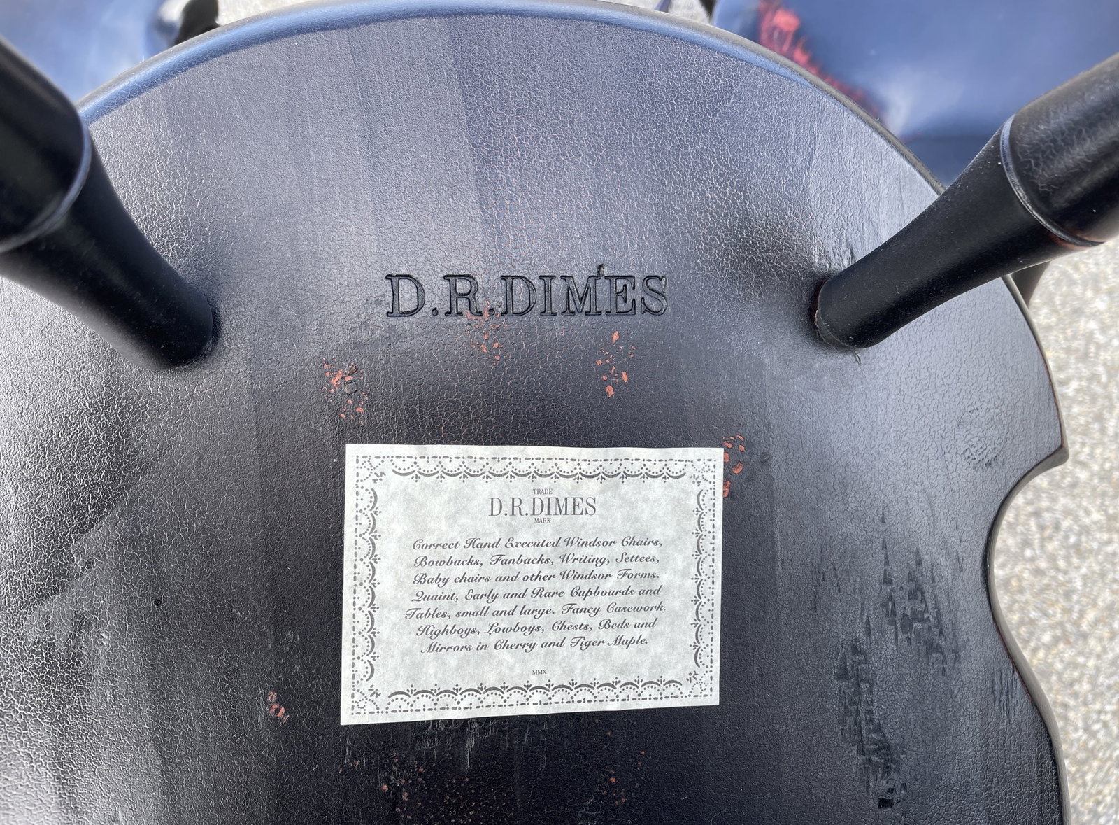 FOUR DR DIMES DINING CHAIRS - 4