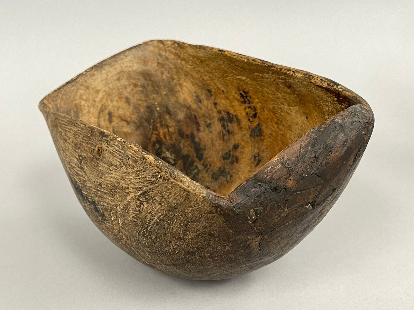 RECTANGULAR BURL BOWL - 4
