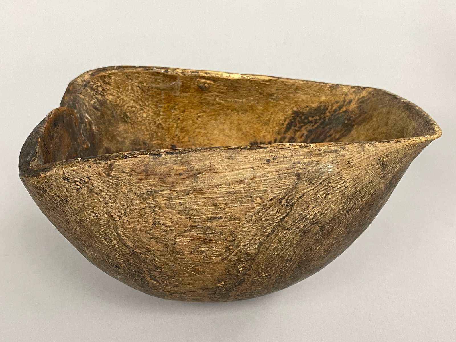 RECTANGULAR BURL BOWL - 5