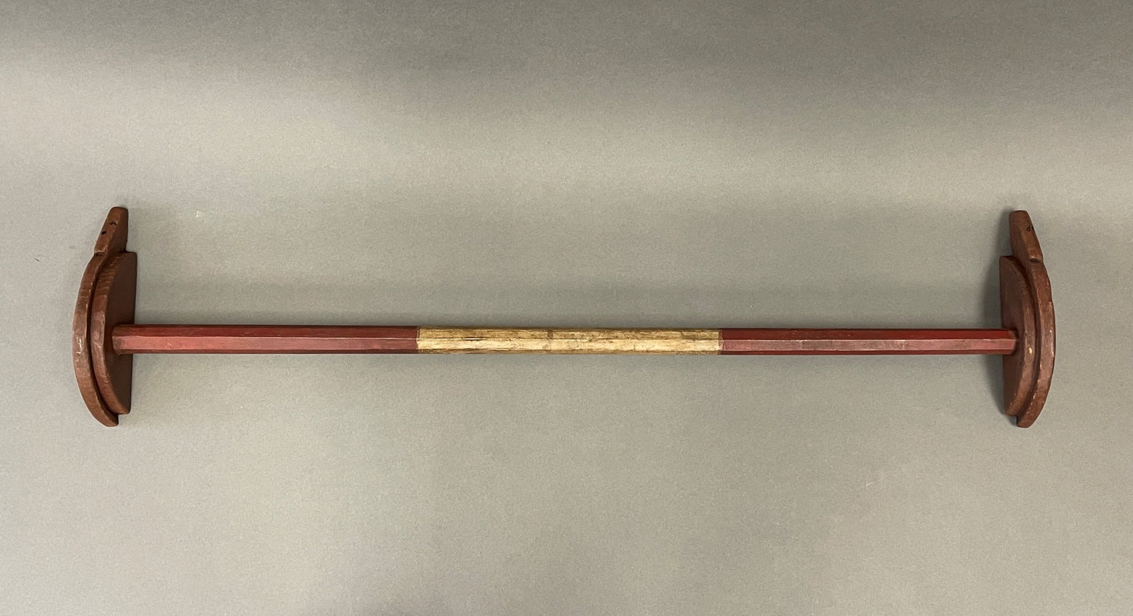 EARLY HANGING TOWEL BAR IN THE OLD RED (1 of 2)