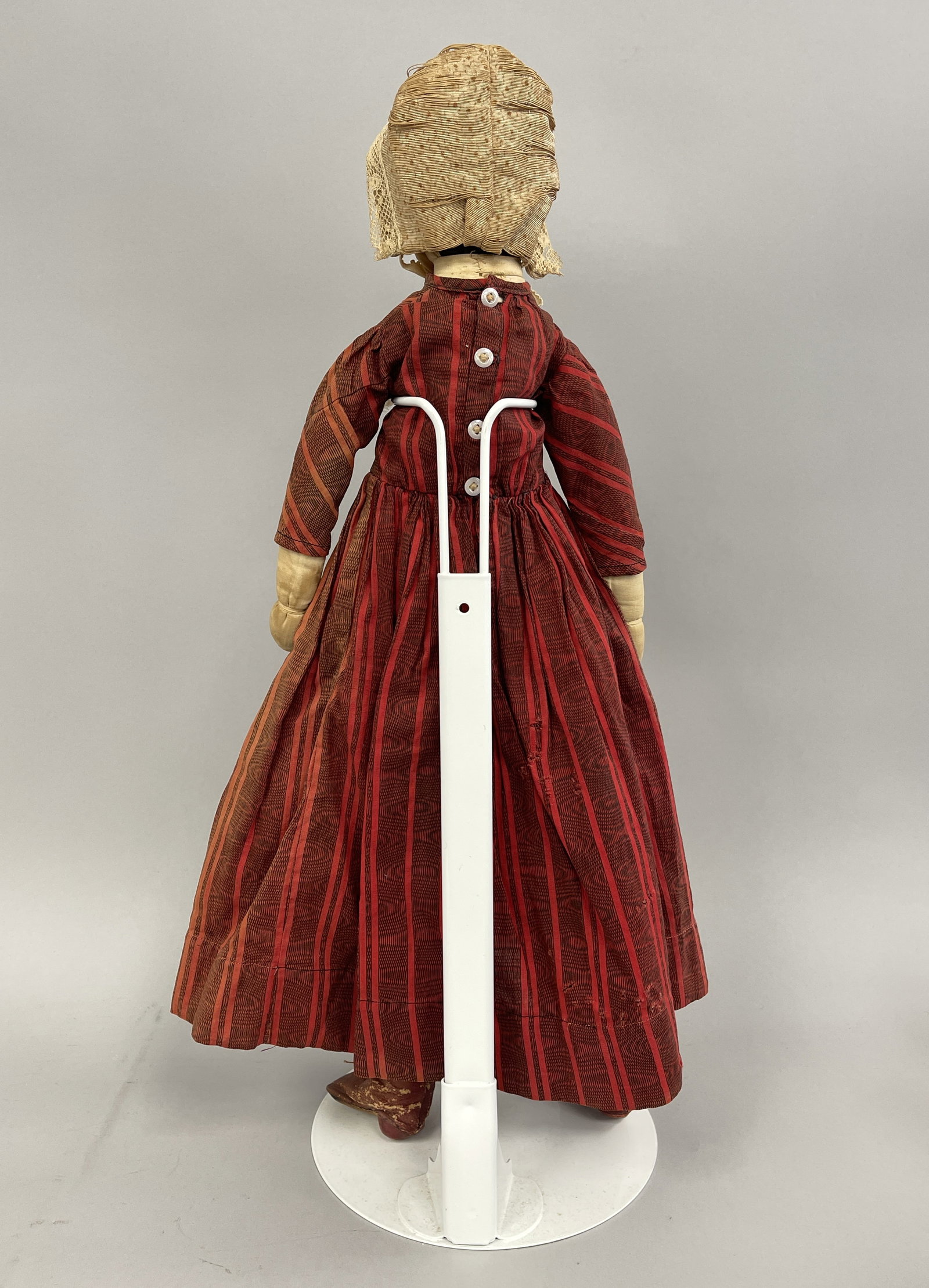 CIRCA 1890 CLOTH DOLL - 5