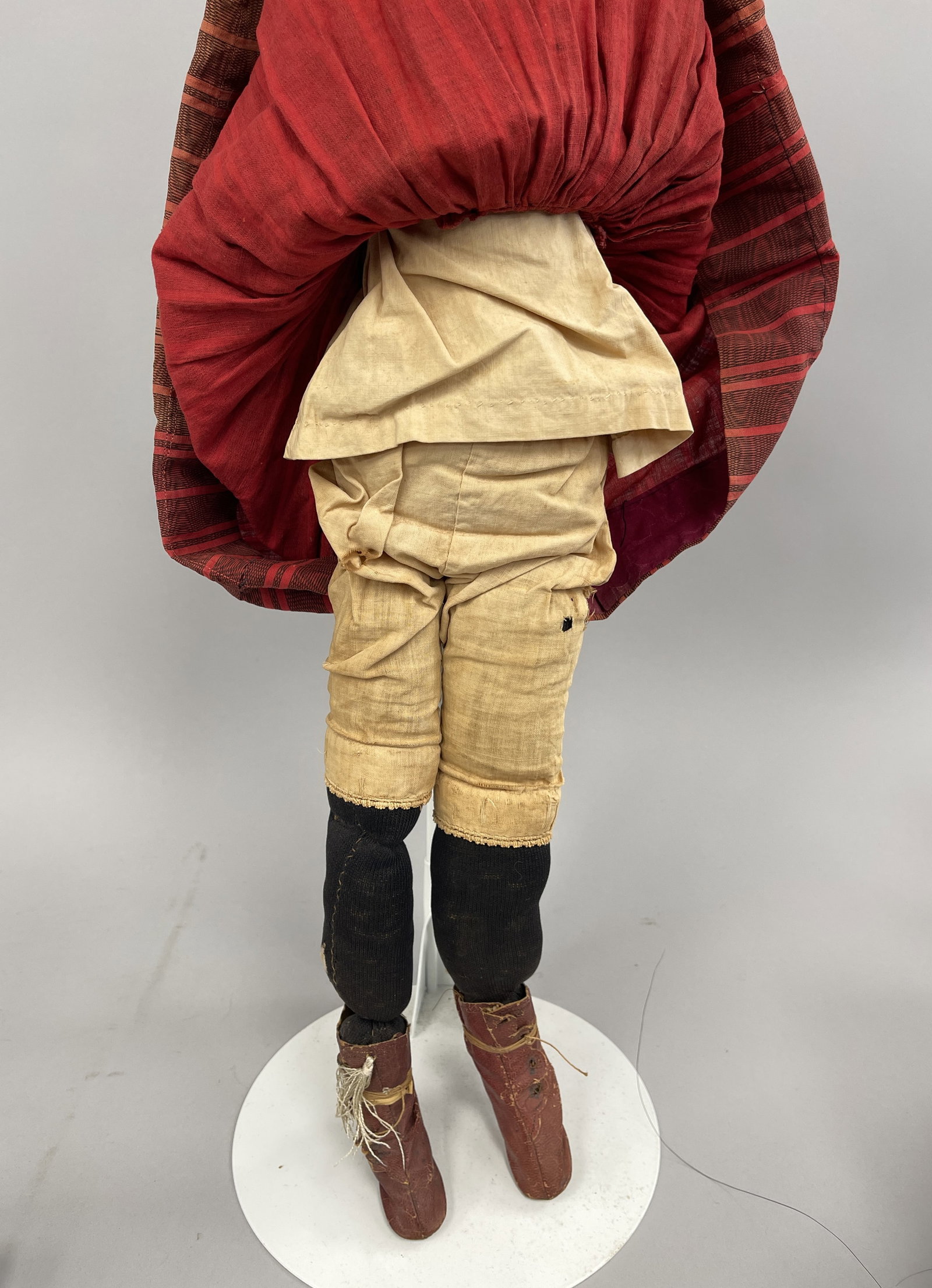 CIRCA 1890 CLOTH DOLL - 7