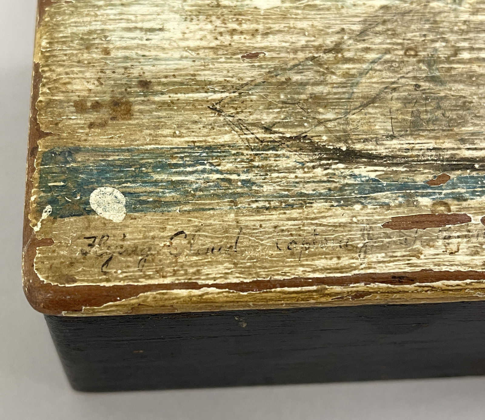 IMPORTANT KEEPSAKE BOX SIGNED BY CAPTAIN CREESY - 2