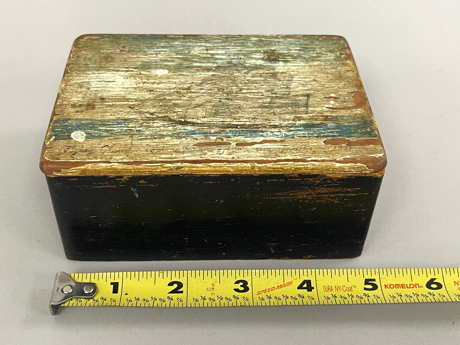 IMPORTANT KEEPSAKE BOX SIGNED BY CAPTAIN CREESY - 8