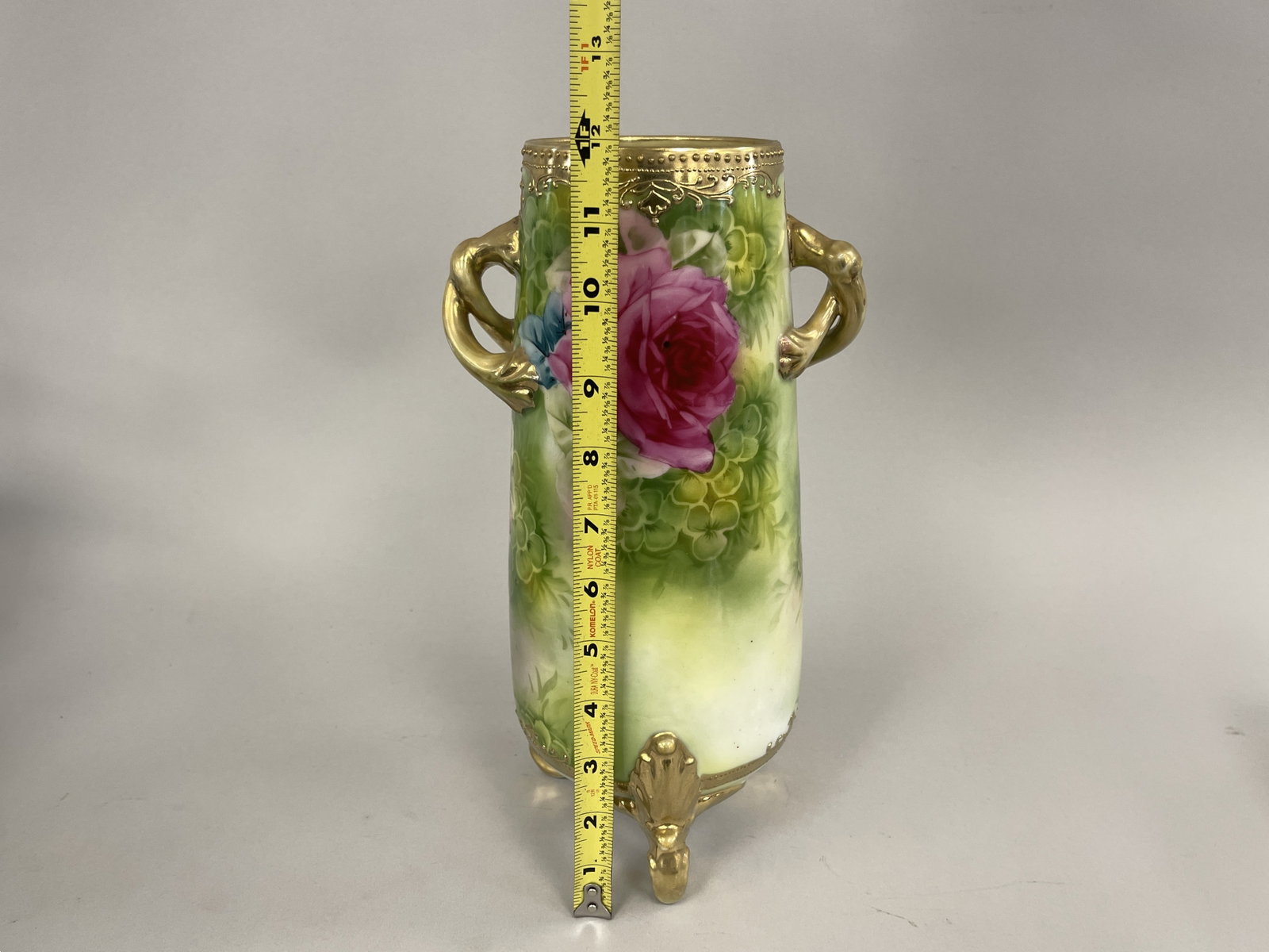 NIPPON PAINTED VASE - 3