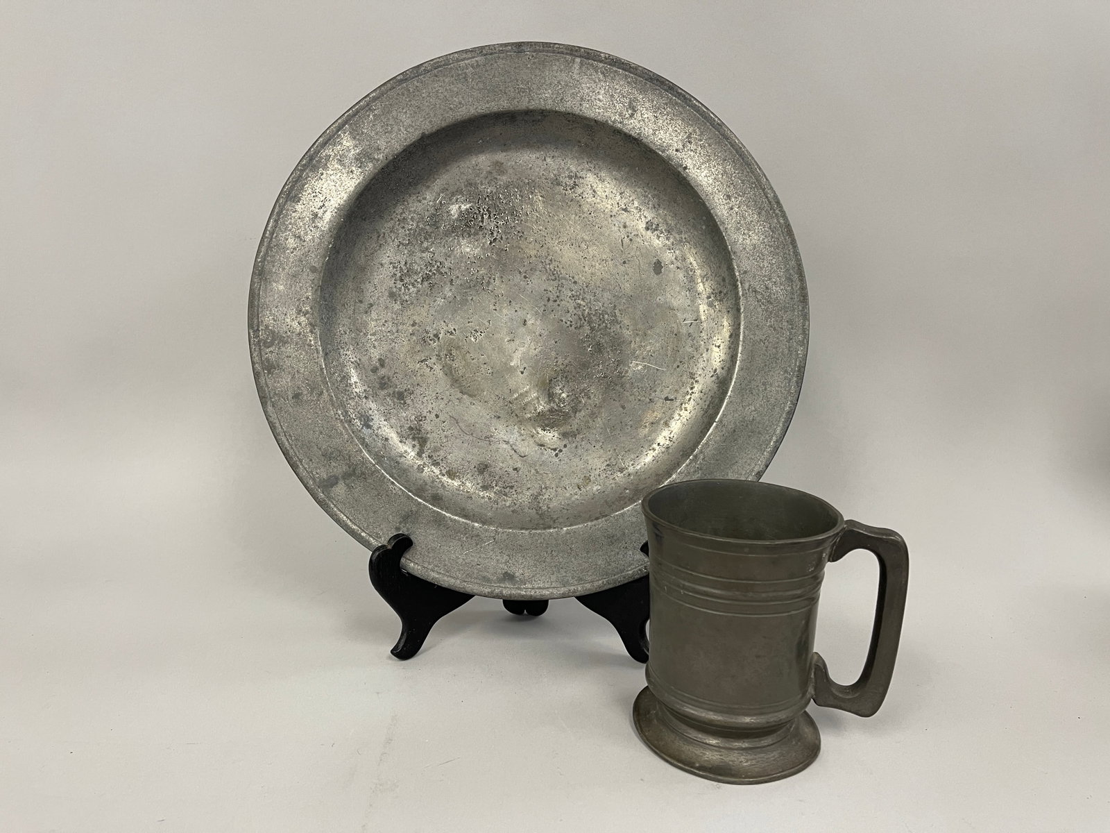 GROUPING OF PEWTER (1 of 7)