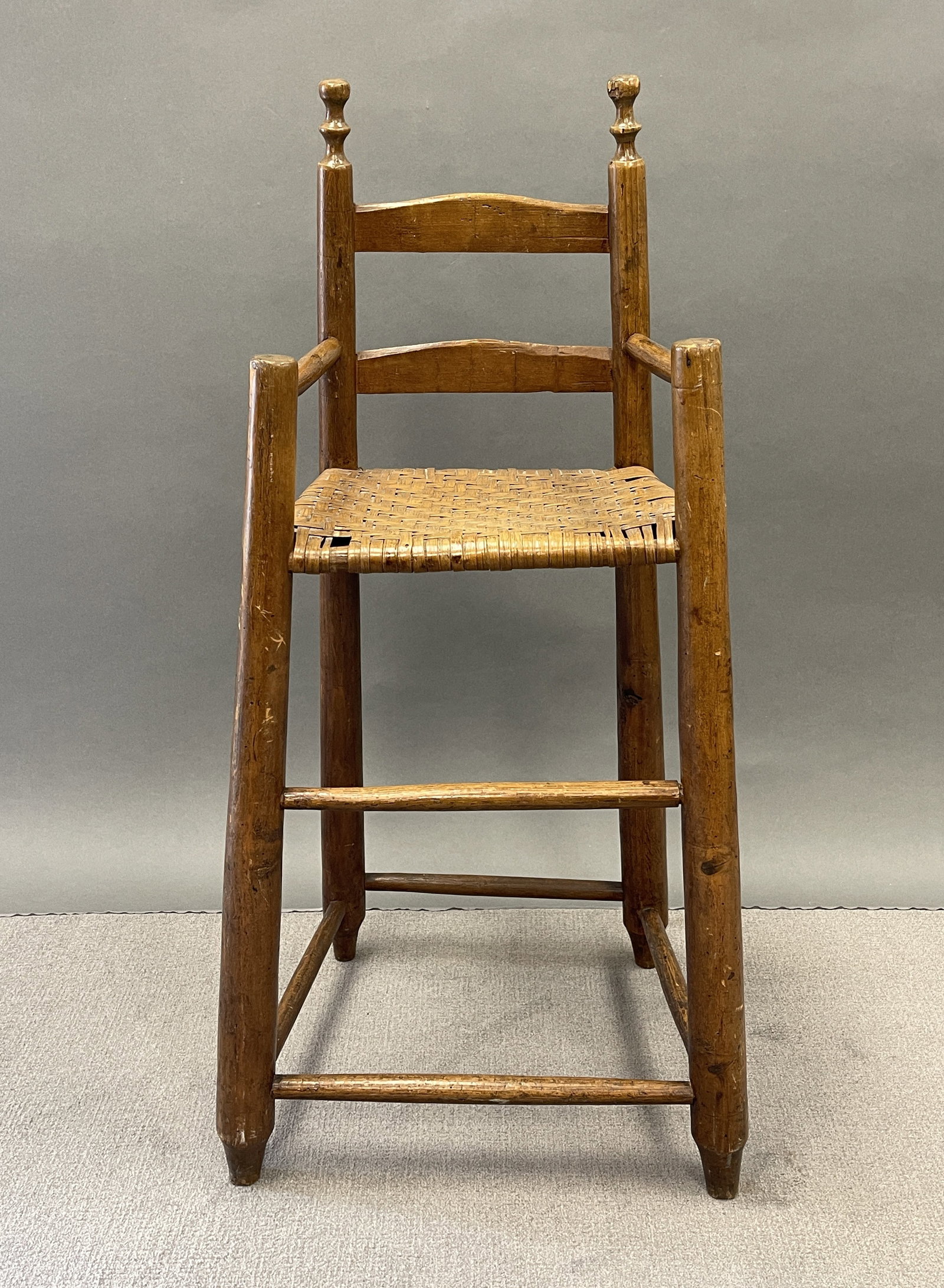 18TH C HIGH CHAIR (1 of 4)