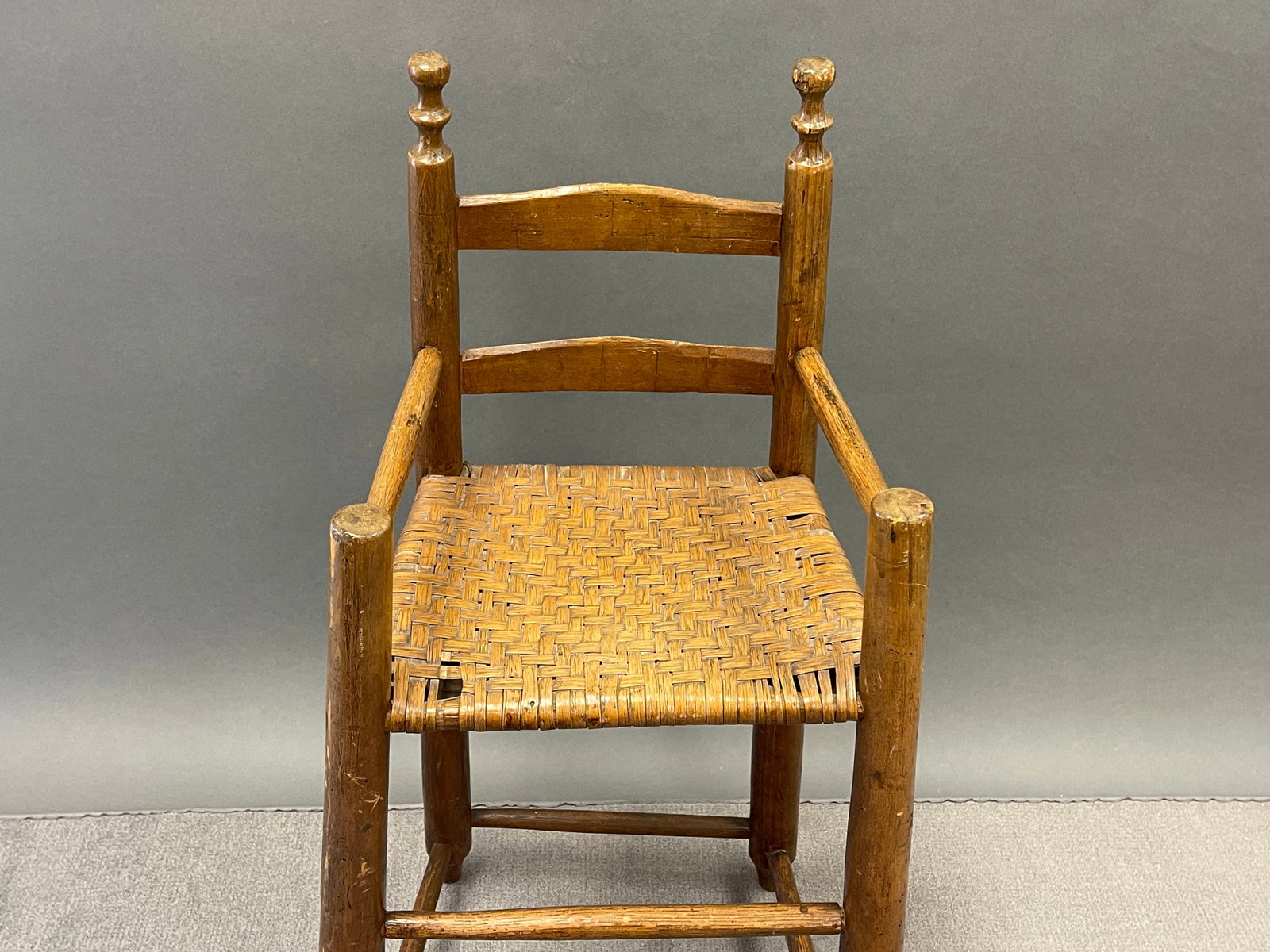 18TH C HIGH CHAIR - 4