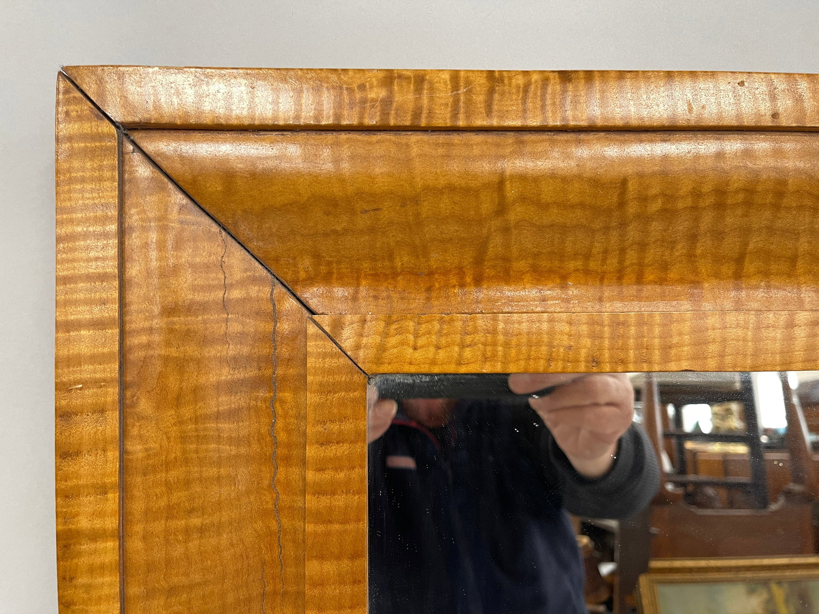 TIGER MAPLE MIRROR - 2