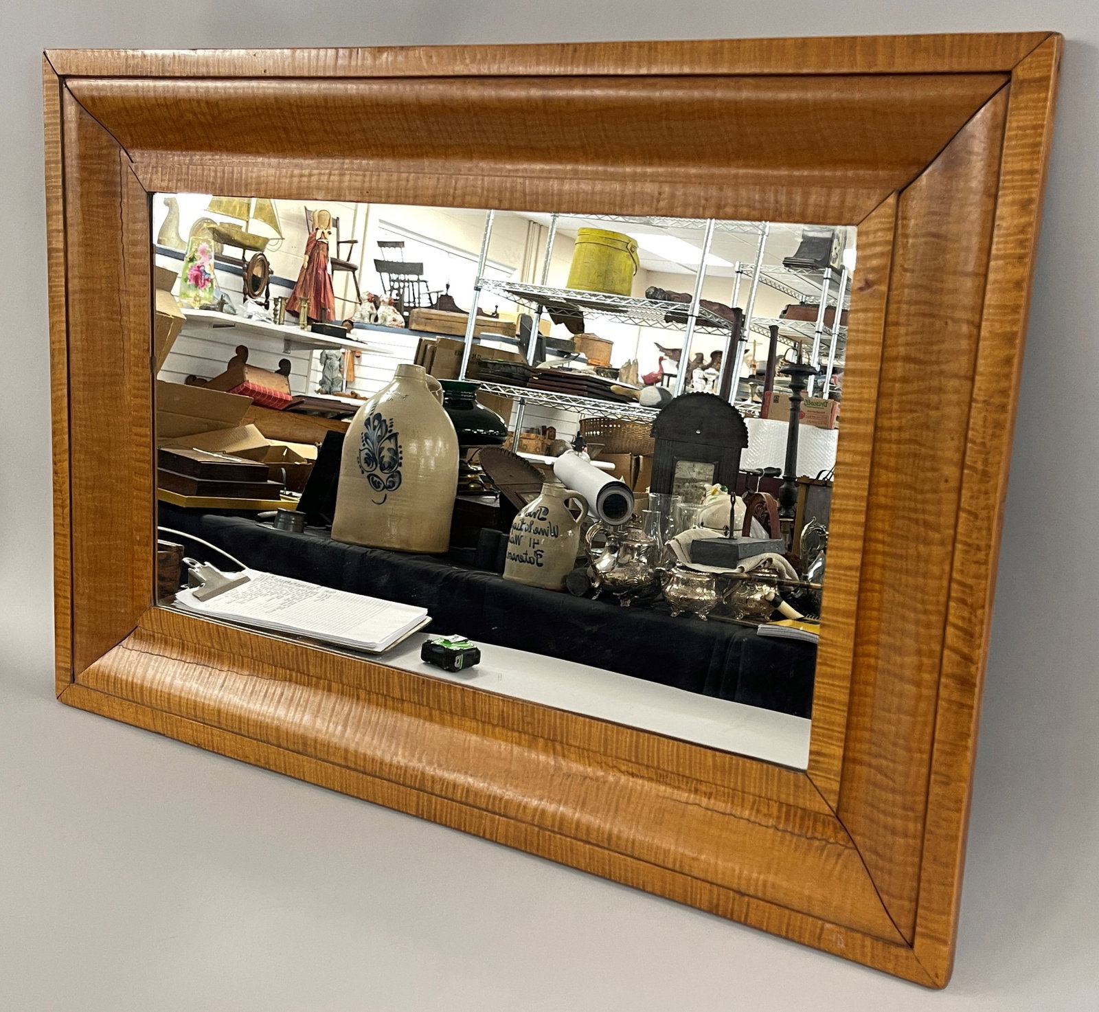 TIGER MAPLE MIRROR - 5
