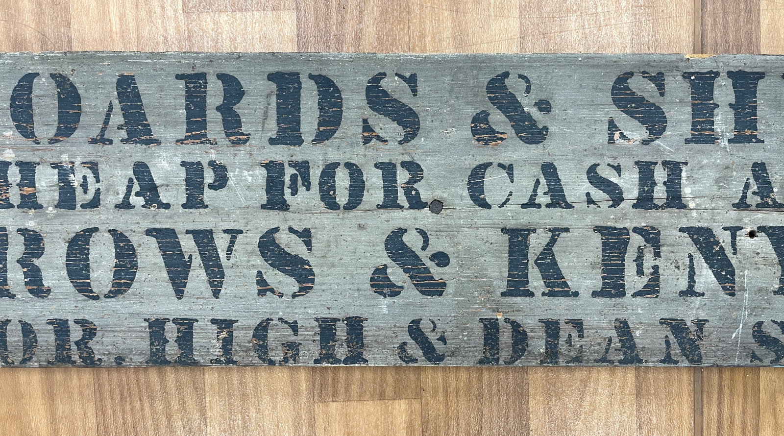 SHINGLES TRADE SIGN - 2