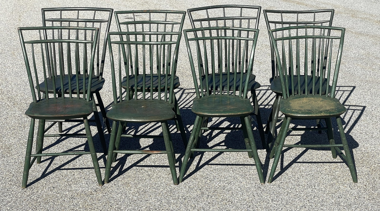 SET OF 8 BIRDCAGE WINDSORS (1 of 4)