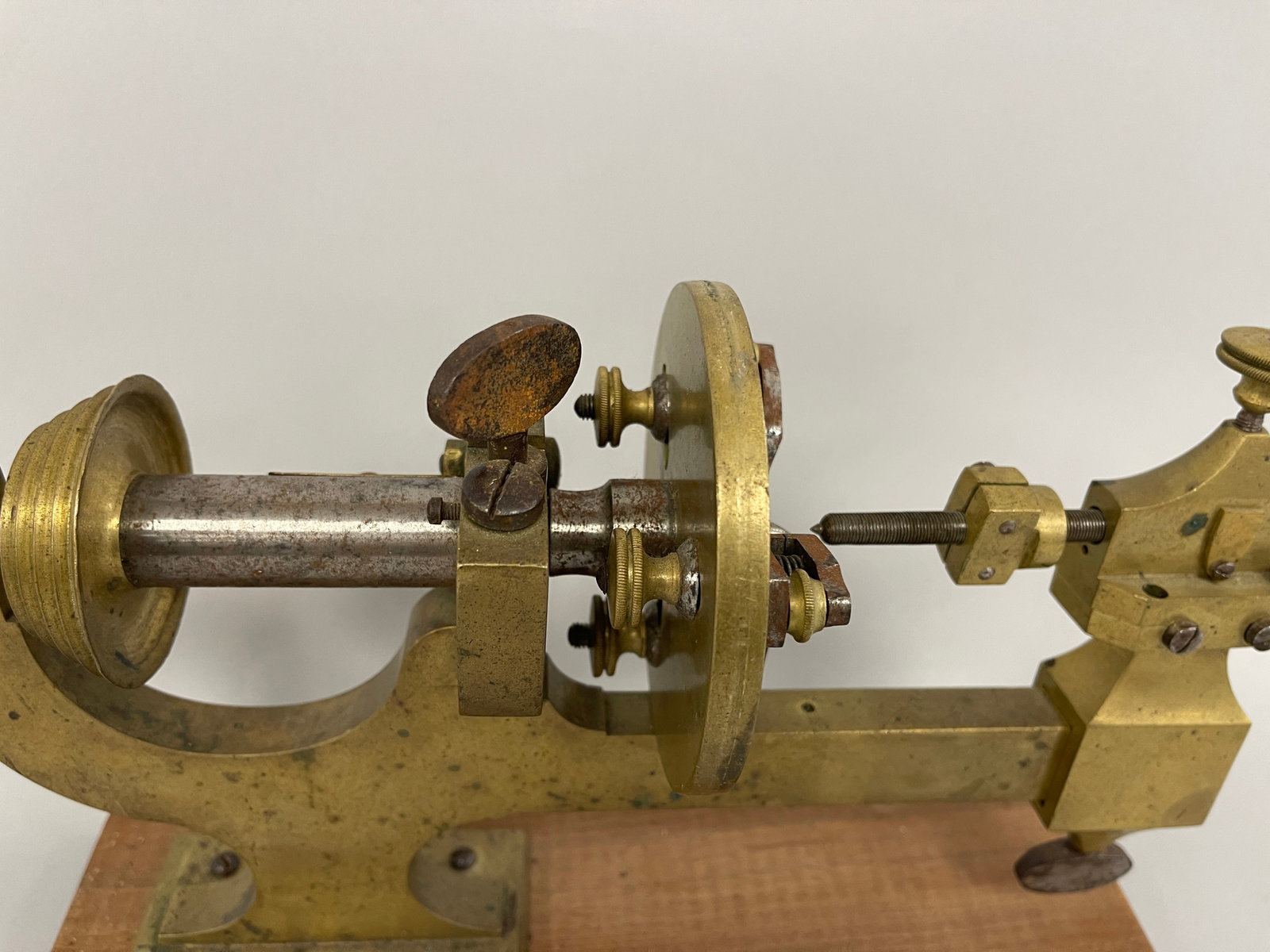 BRASS WATCHMAKER'S LATHE - 2