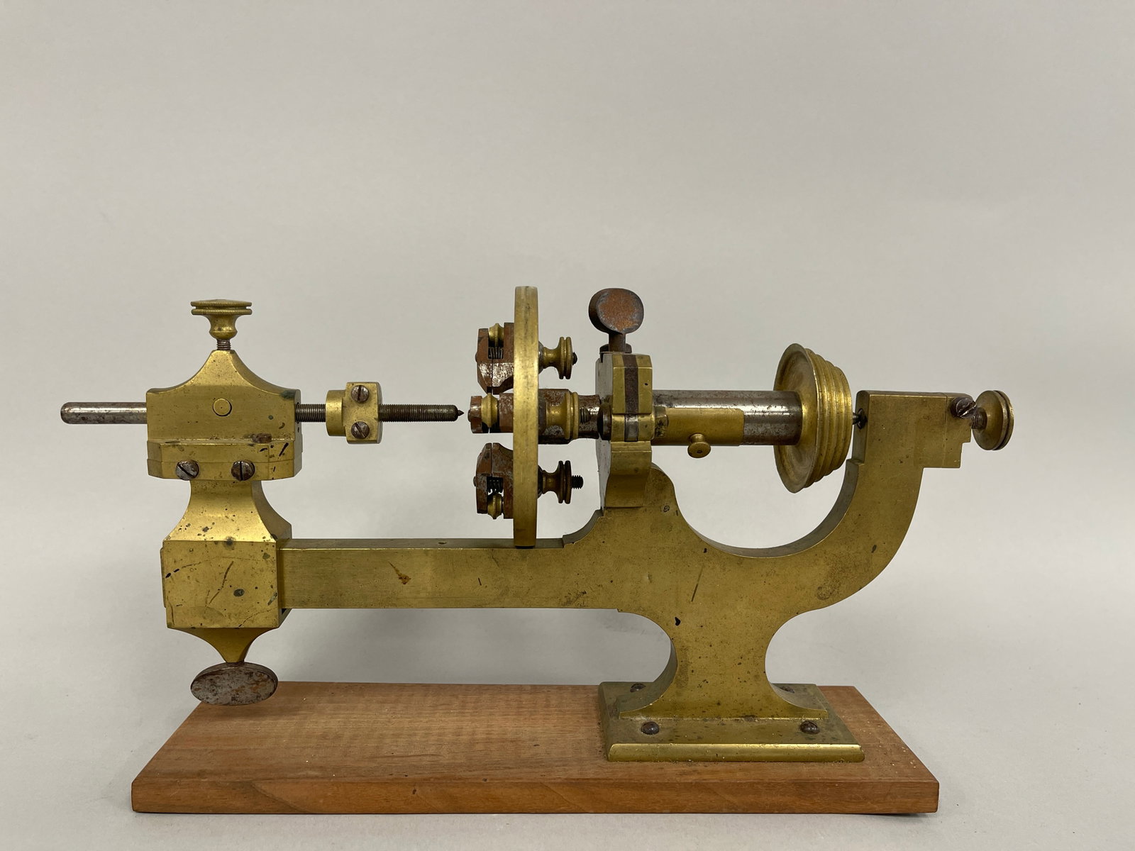 BRASS WATCHMAKER'S LATHE - 3
