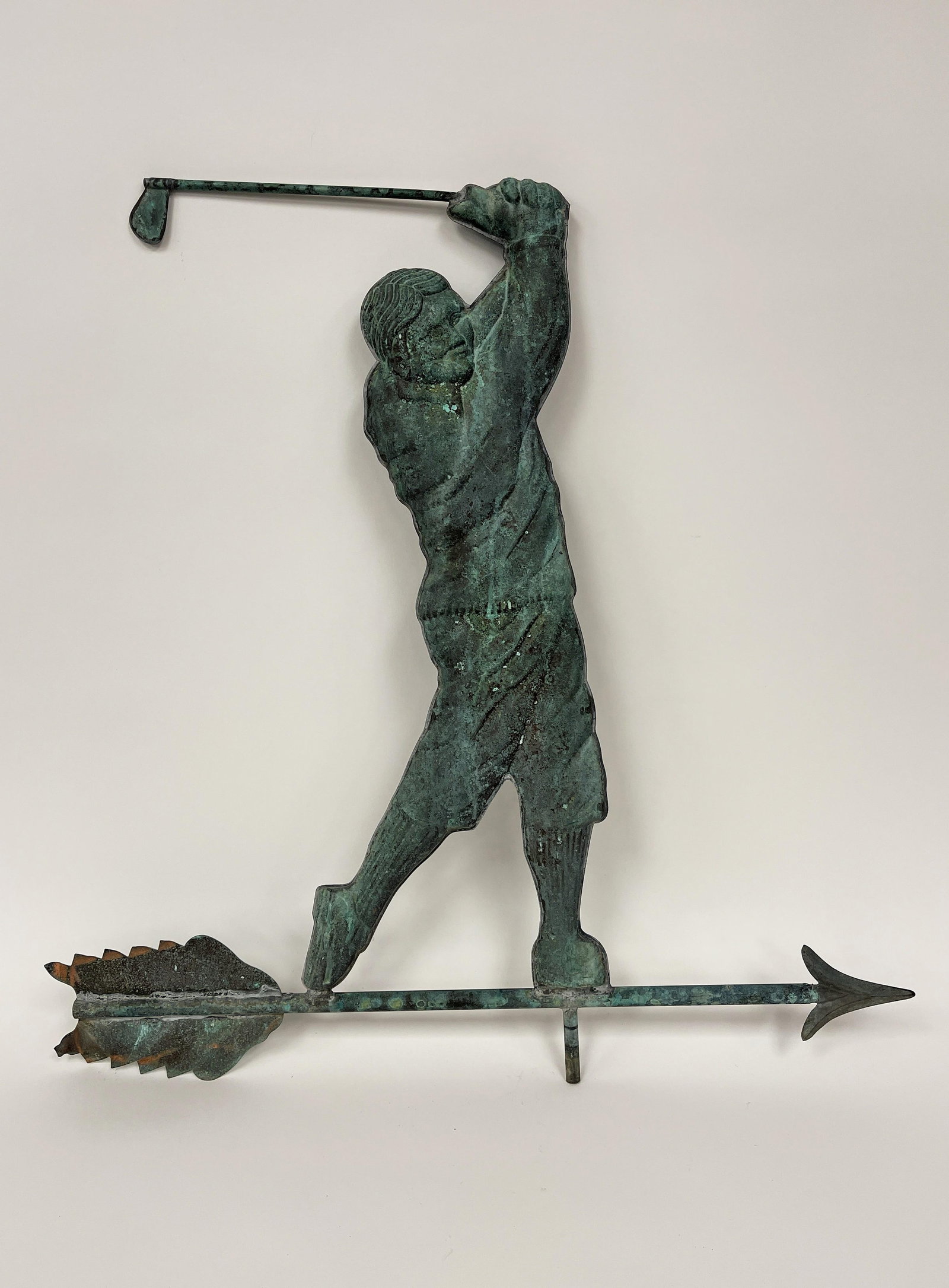 GOLFER WEATHERVANE C. 1920-1940 (1 of 3)